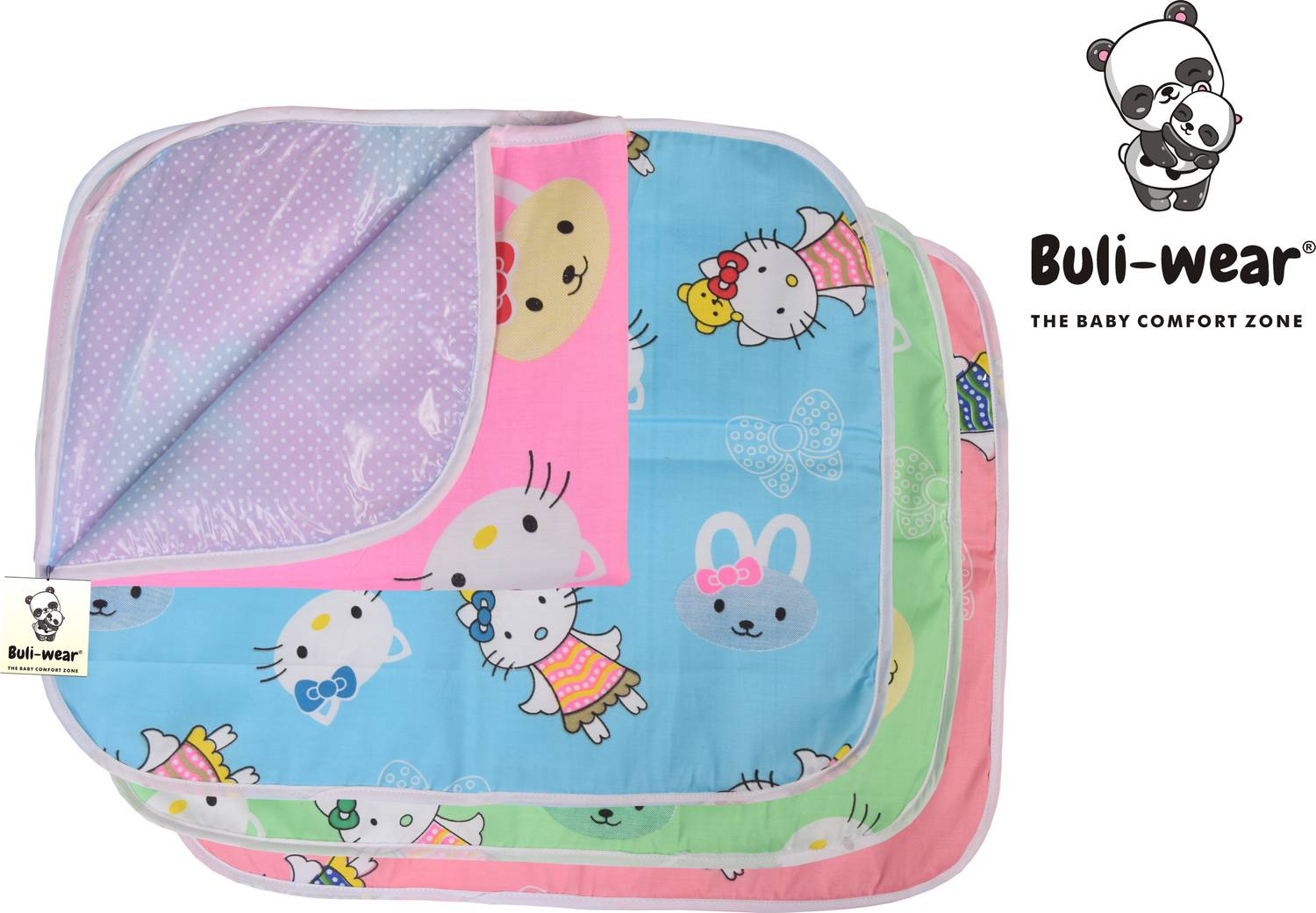 BULI-WEAR Cotton, Plastic Baby Bed Protecting Mat