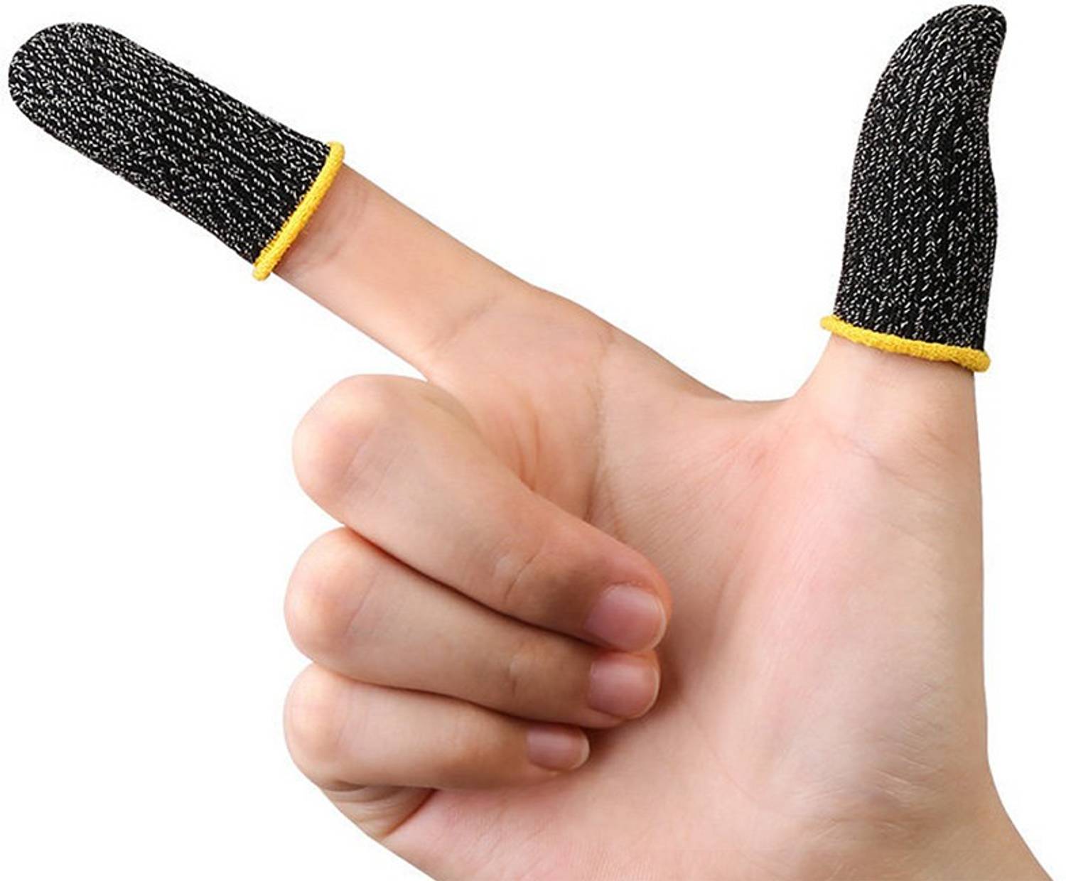 balaji trading company 1 Pair Mobile Game Finger Gloves Sweat Proof Touch Screen Finger Cover Finger Sleeve