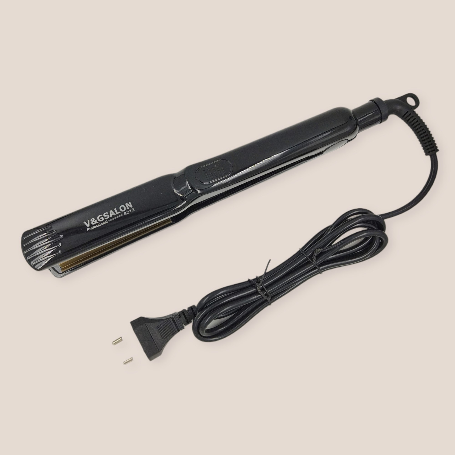 Image of V&G SALON Tourmaline Digital Crimping Iron(821-2Hair Crimper)8212 Hair Styler