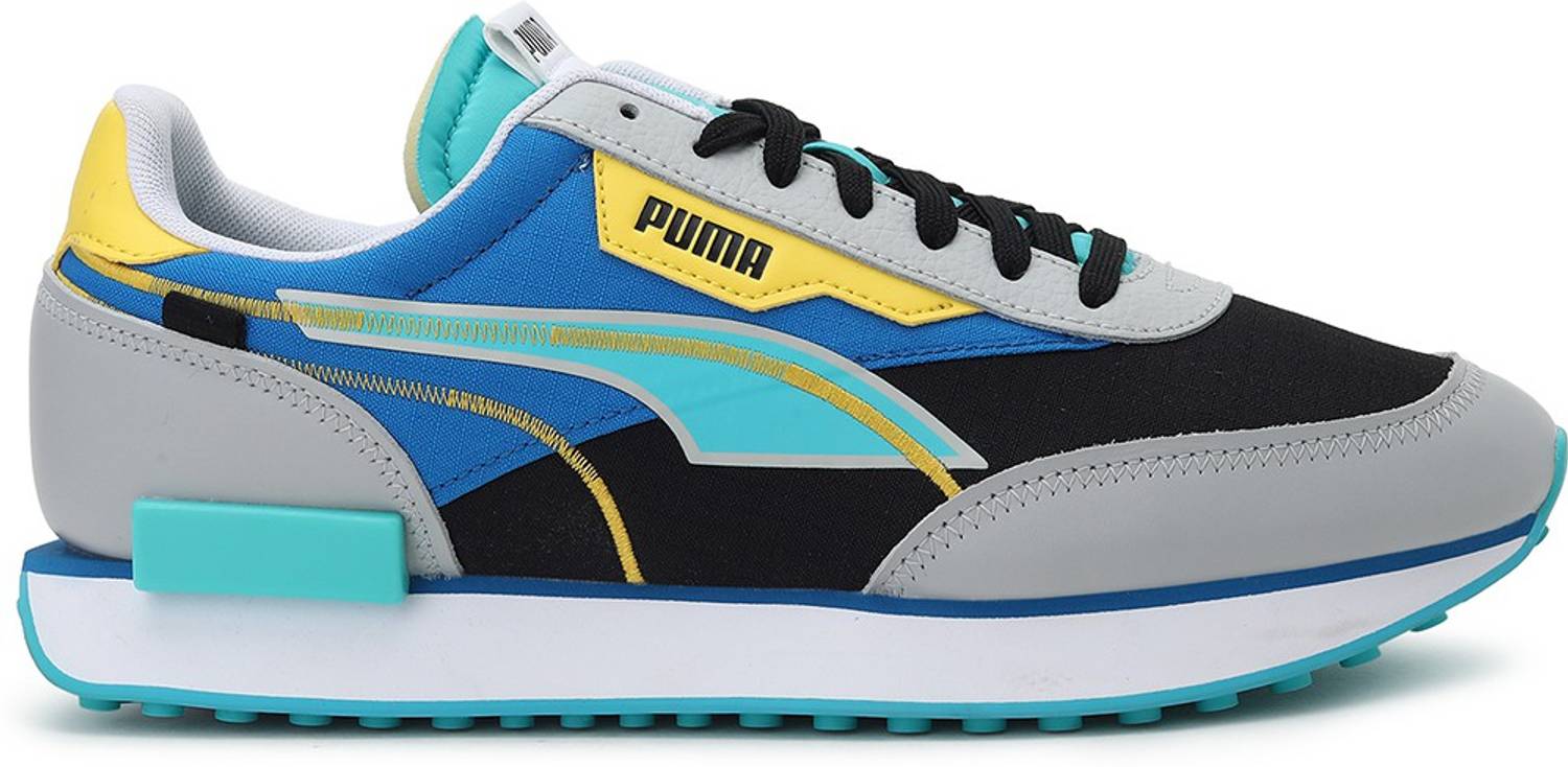 PUMA Future Rider Twofold Black Sneakers For Men - Image 5