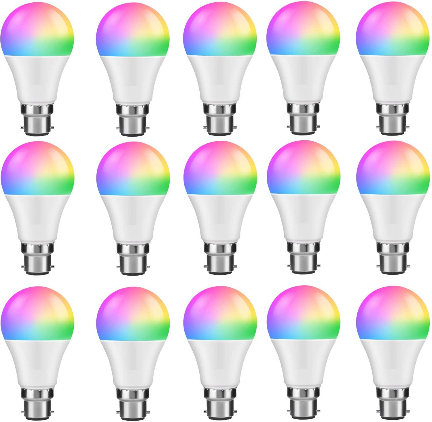 Brightstar 9 W Basic Round B22 LED Bulb