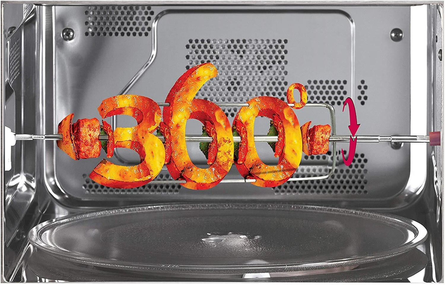 Image of Payflip 2.5 inch 31.5cm Glass Turntable Tray Compatible with LG MJ2886BWUM Microwave Oven Plate Fiber Glass Fiber Glass Microwave Turntable Plate