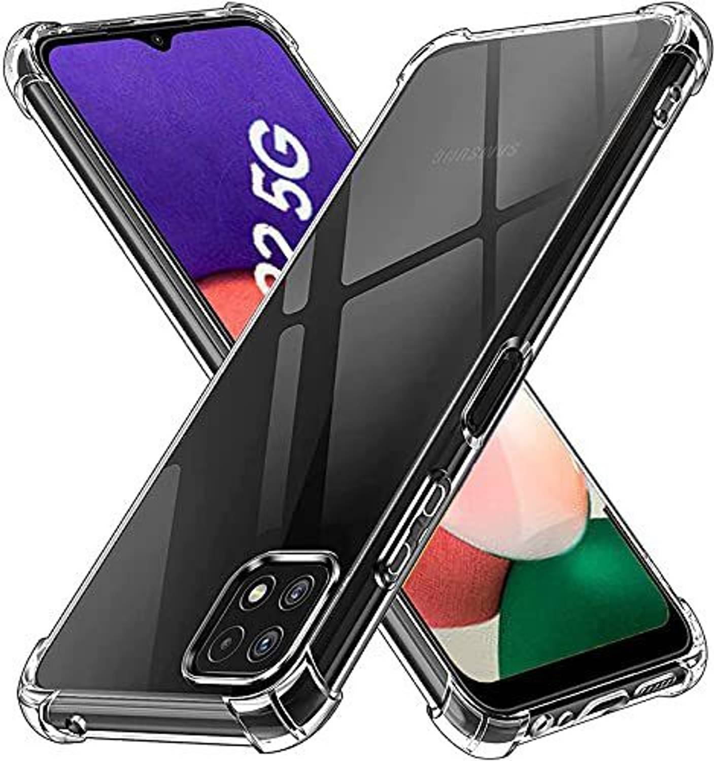 RUNICHA Back Cover for Samsung Galaxy A22 5G