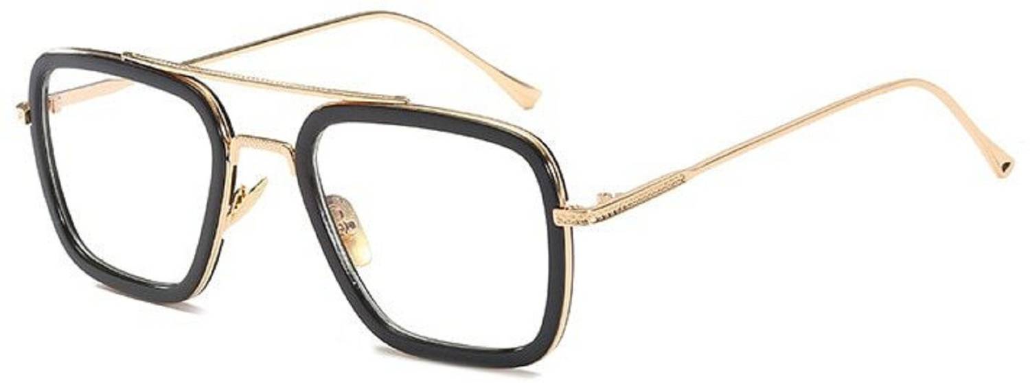 Augen Retro Square Sunglasses