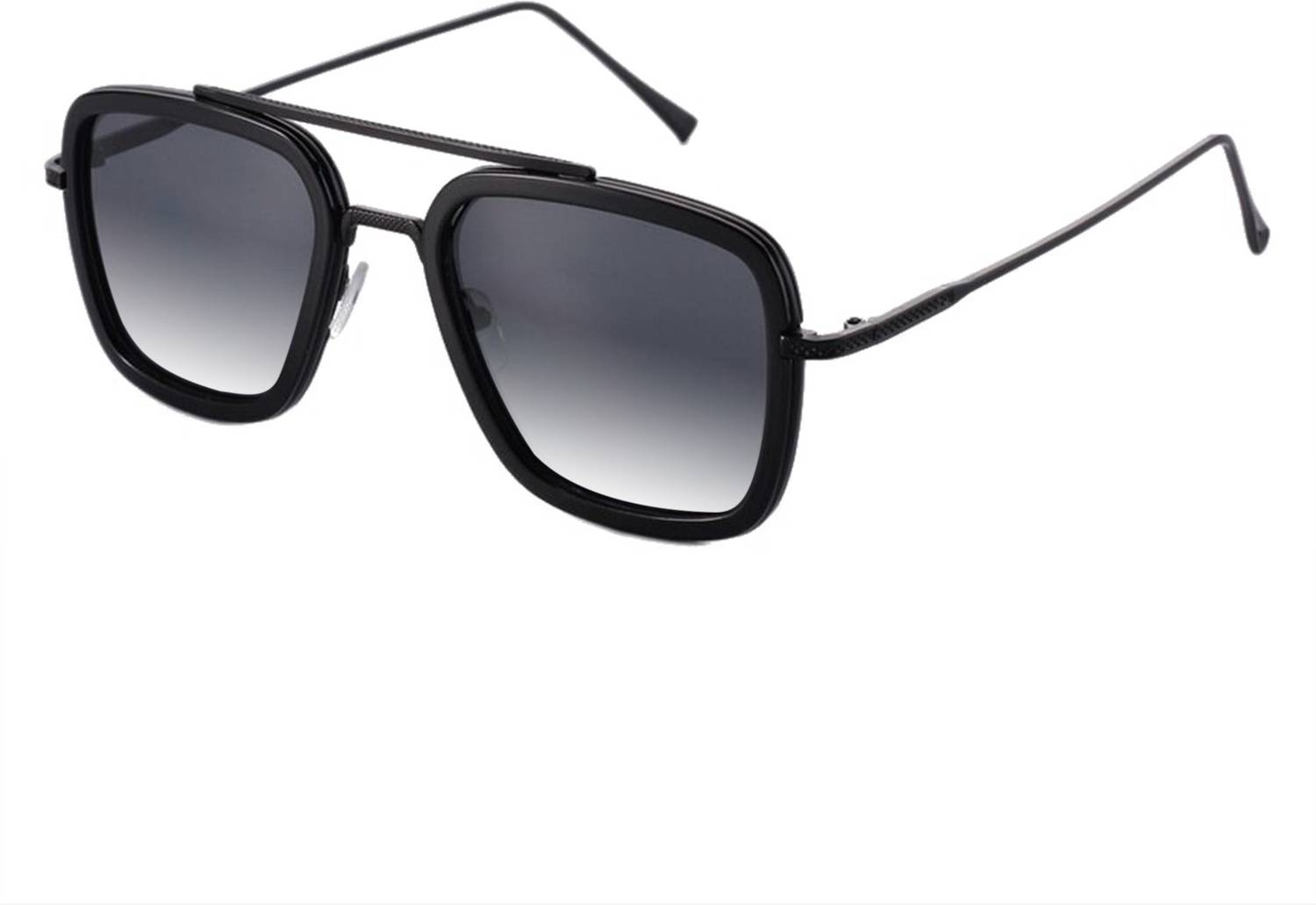 Augen Retro Square Sunglasses