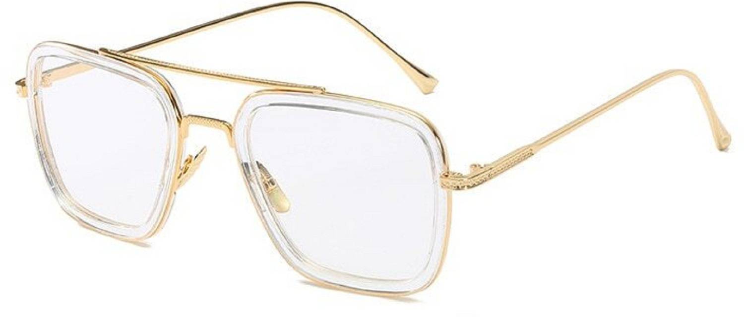 Augen Retro Square Sunglasses