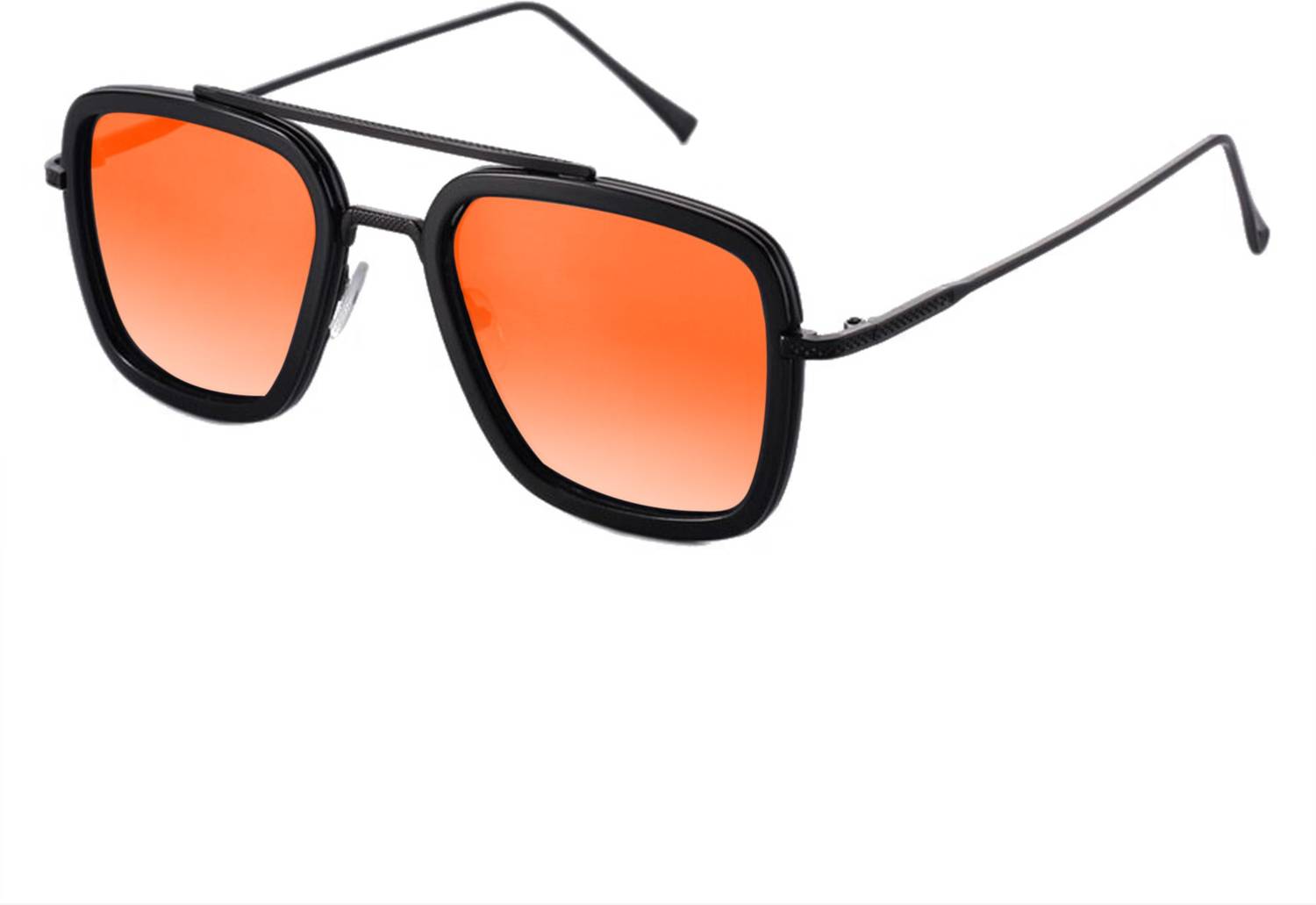 Augen Retro Square Sunglasses