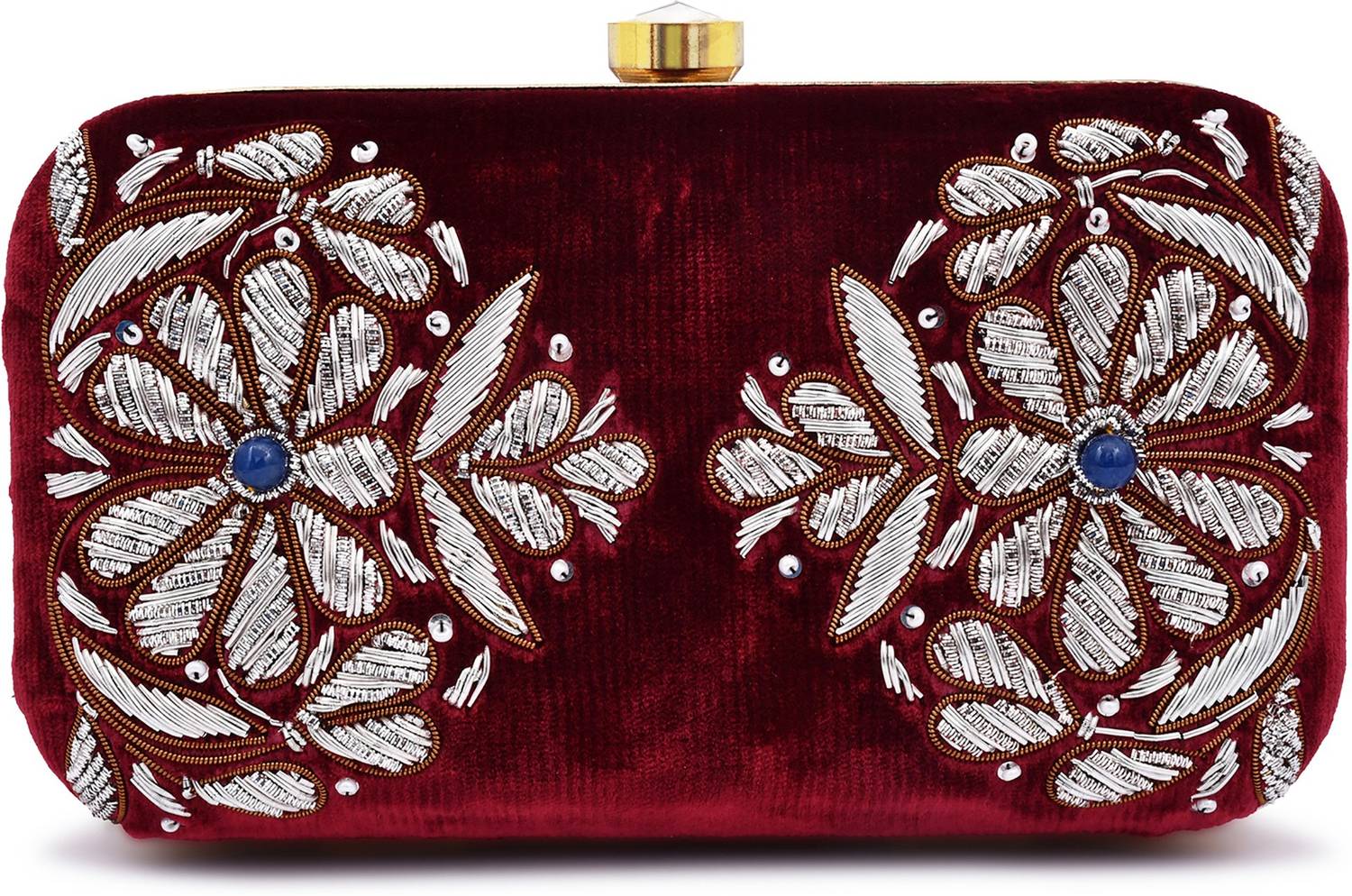 FOR THE BEAUTIFUL YOU Party, Casual Red  Clutch