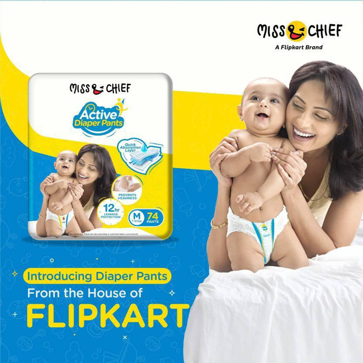Image of Miss & Chief Active Diaper Pants - M