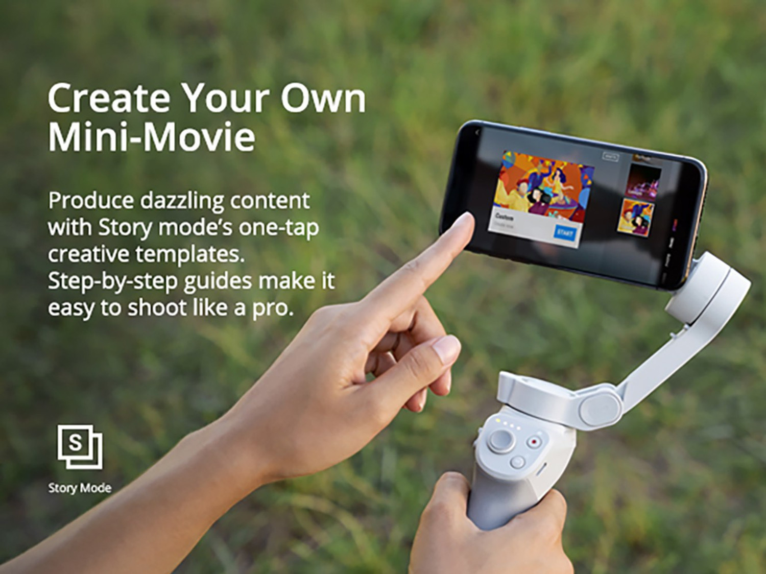 Image of dji OM4 SE 3 Axis Gimbal for Mobile