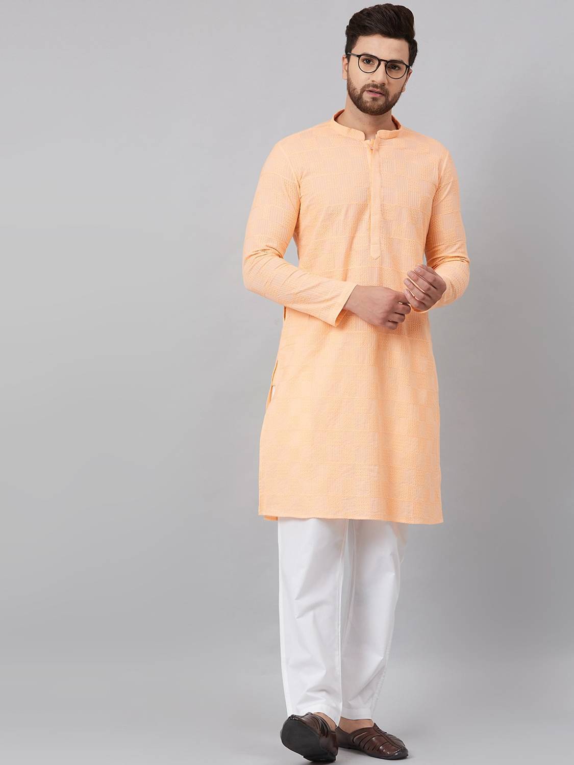 Buy See Designs Black Kurta With Pyjama Online in India at