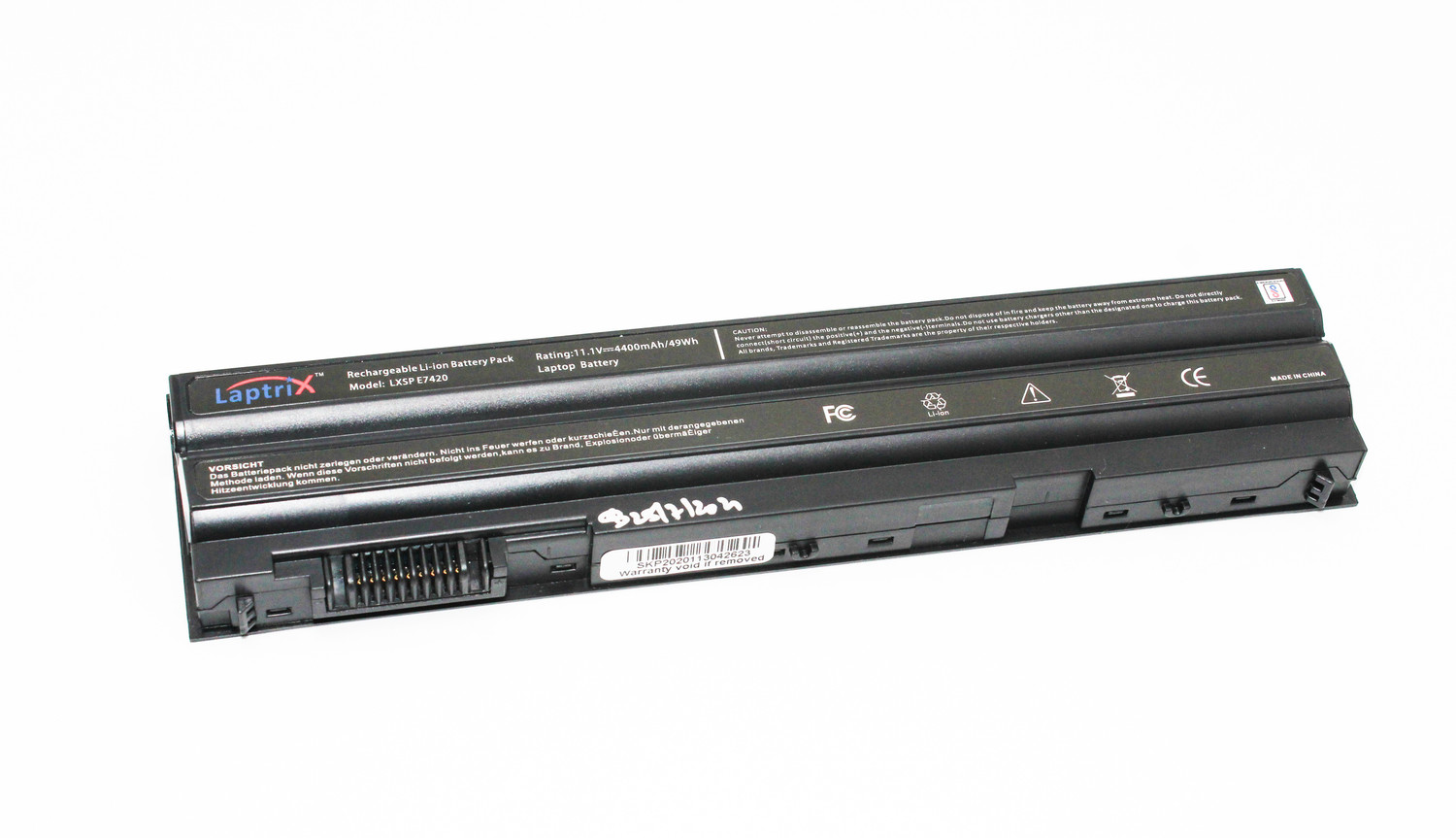 Image of Laptrix E6530 E5420 E5530 E5520 E6540 E6520 E6440 E6420 E6430 3460 3560 Precision M2800 Series 6 Cell Laptop Battery