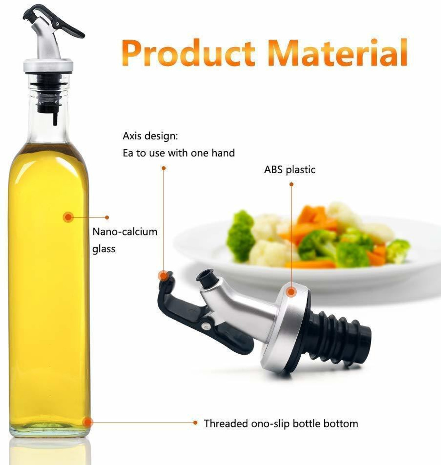 Image of jay gatrad seller 500 ml Cooking Oil Dispenser Set