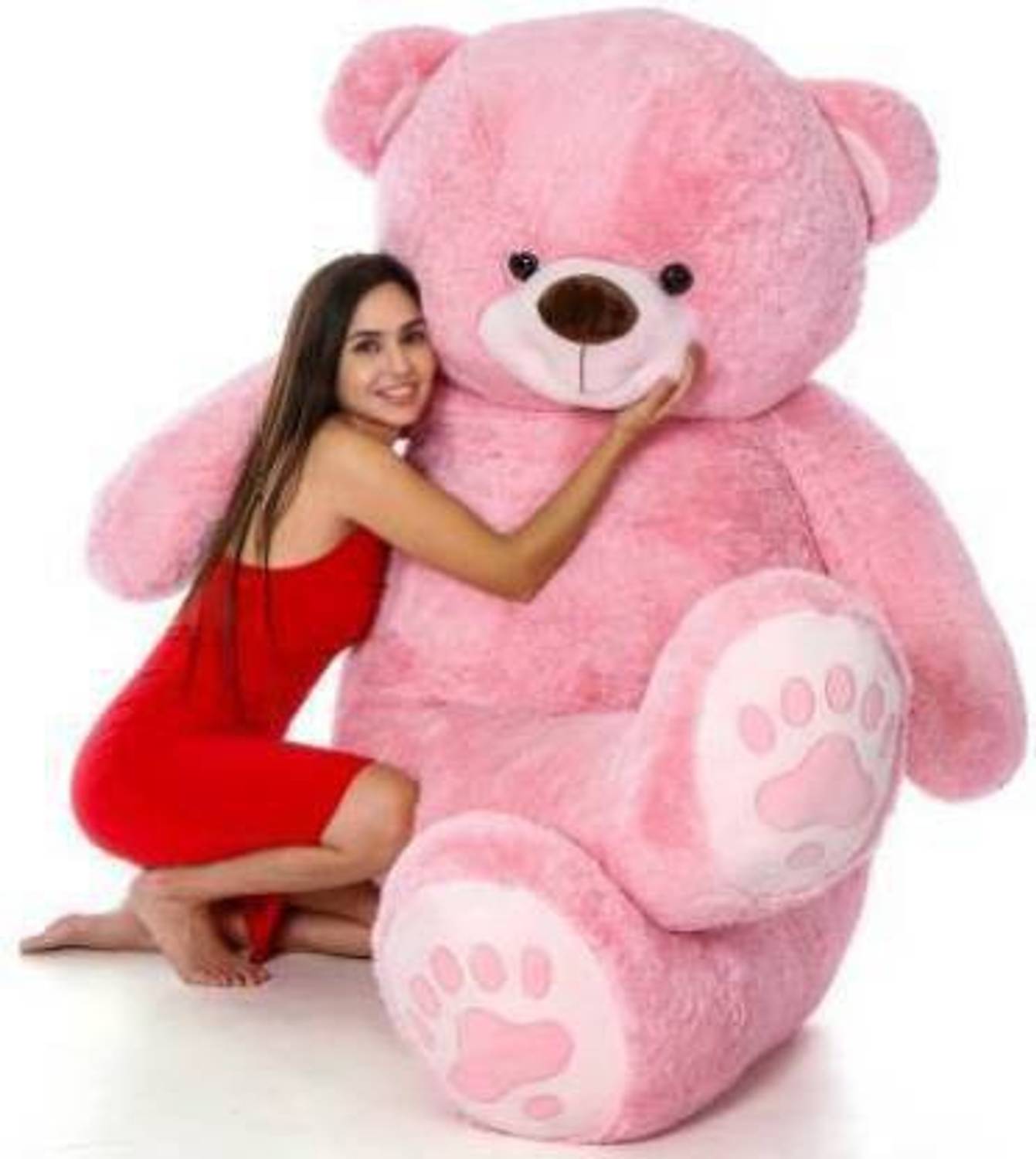 Osjs Cool Pink 3 Feet Teddy Bear Pink Teddy Bears Huggable/Valentine/Loveable For Someone Special - 90.1 cm
