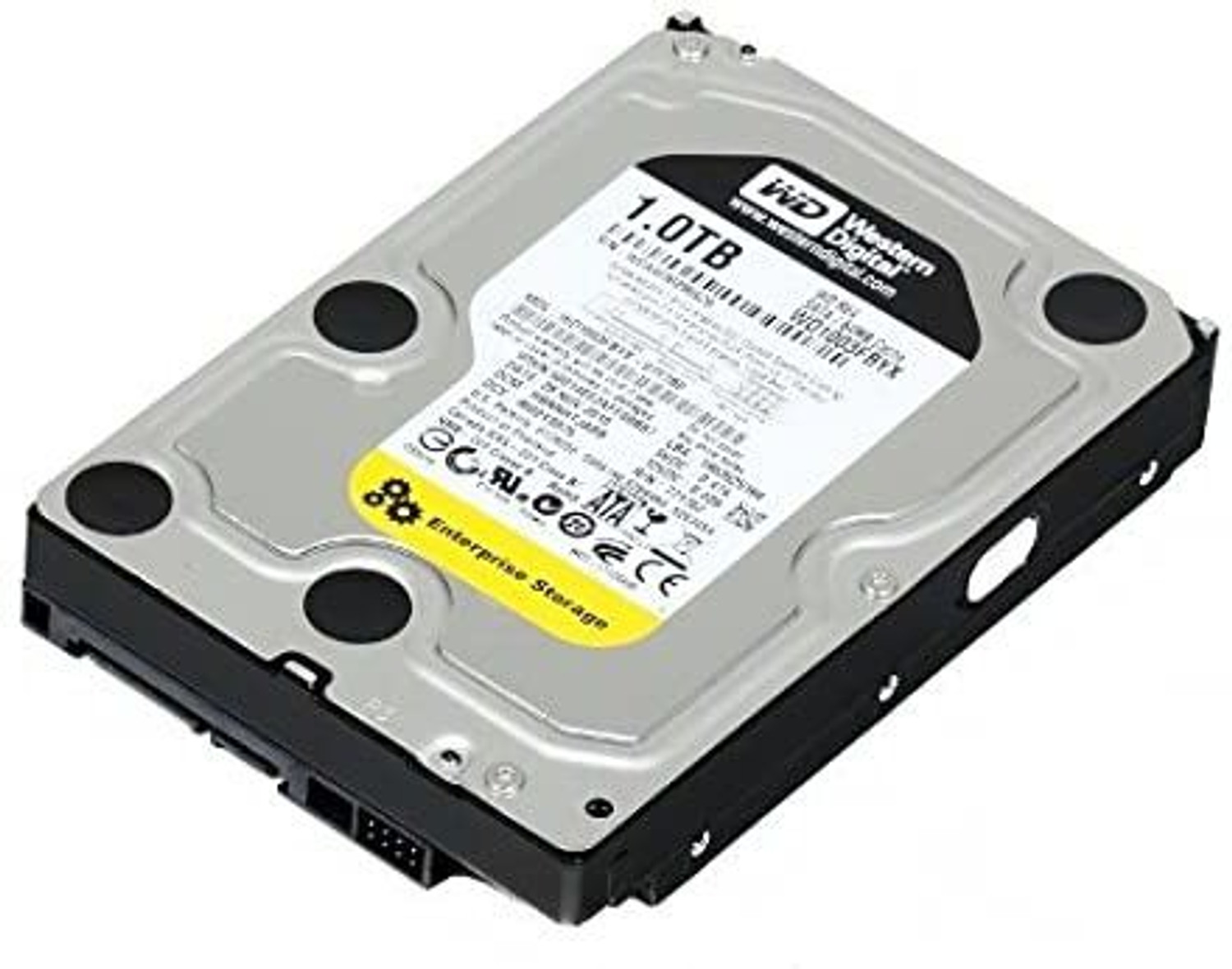 Image of Western Digtal Pro 1 TB Desktop, Laptop Silver SATA Internal Hard Disk Drive (HDD) (WD1003fbyx)