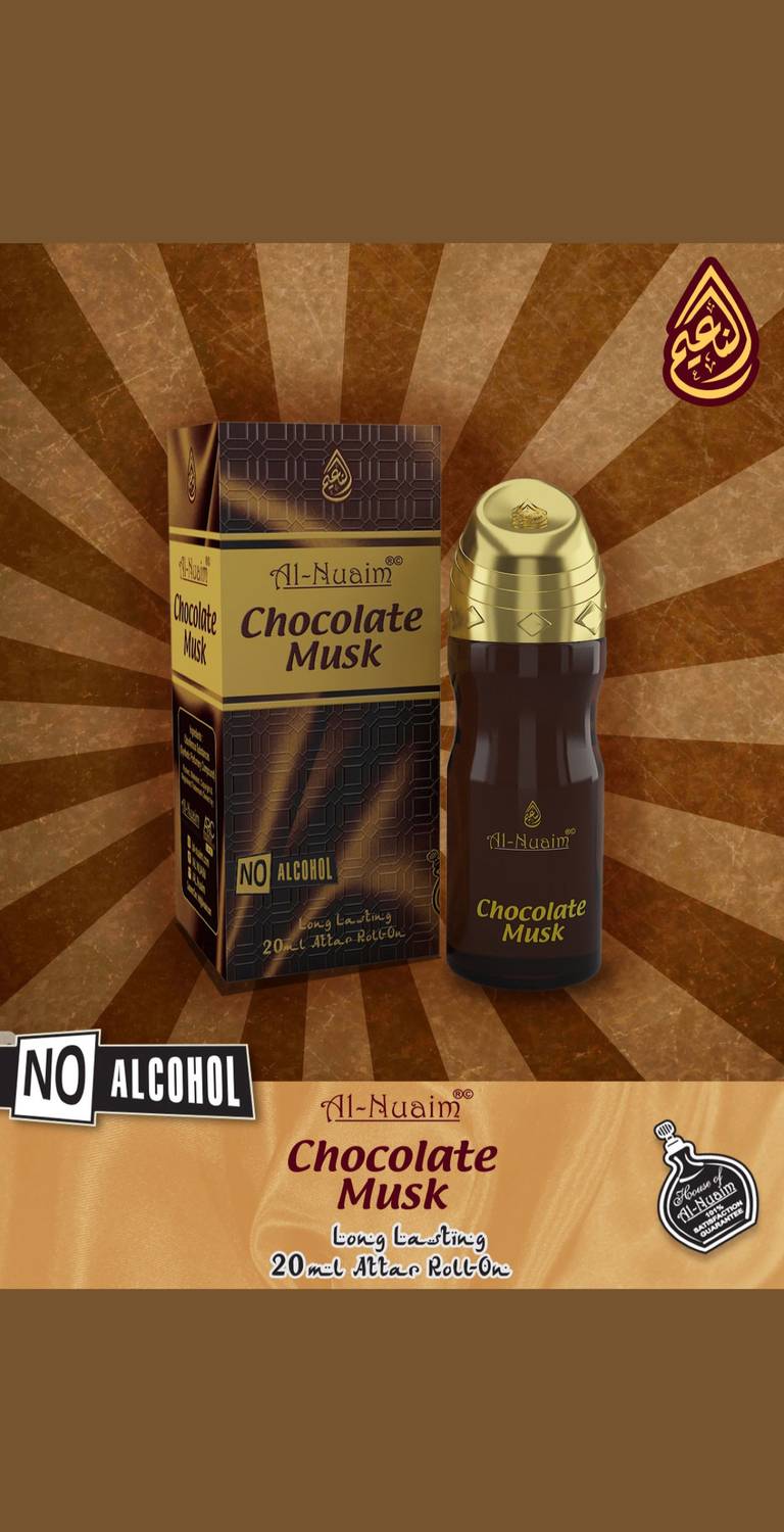 Al-Nuaim Chocolate Musk Attar 20ml - Image 4