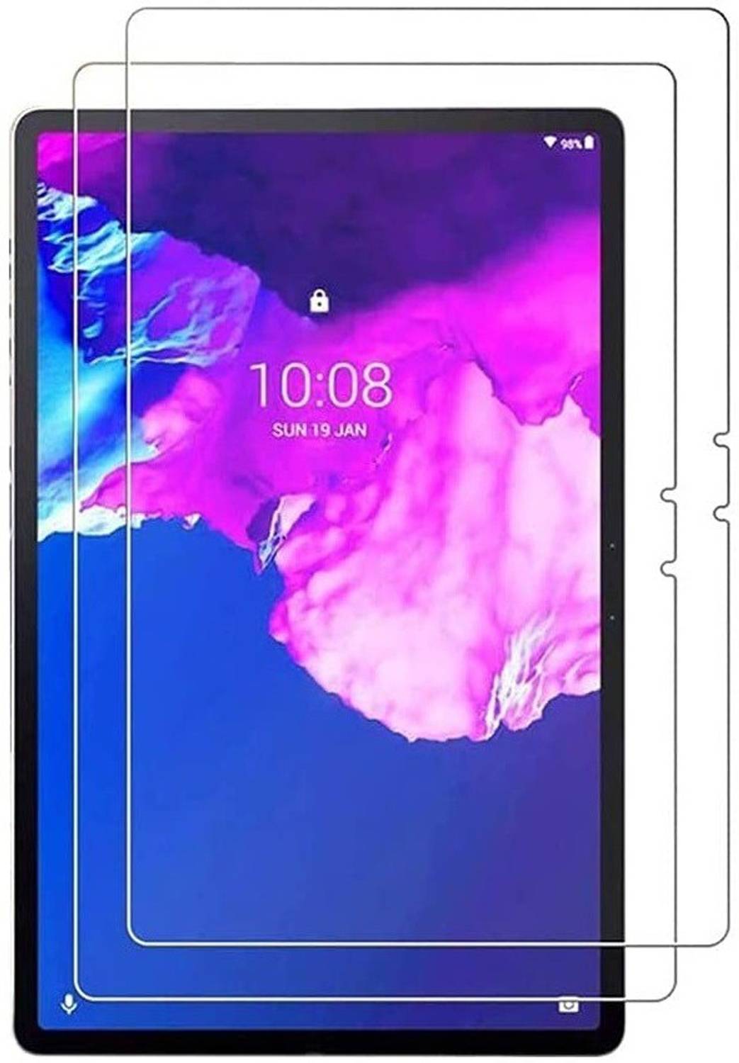Wishguard Tempered Glass Guard for Lenovo Pad [Ultra Clear HD Tempered Glass with Nano Technology]