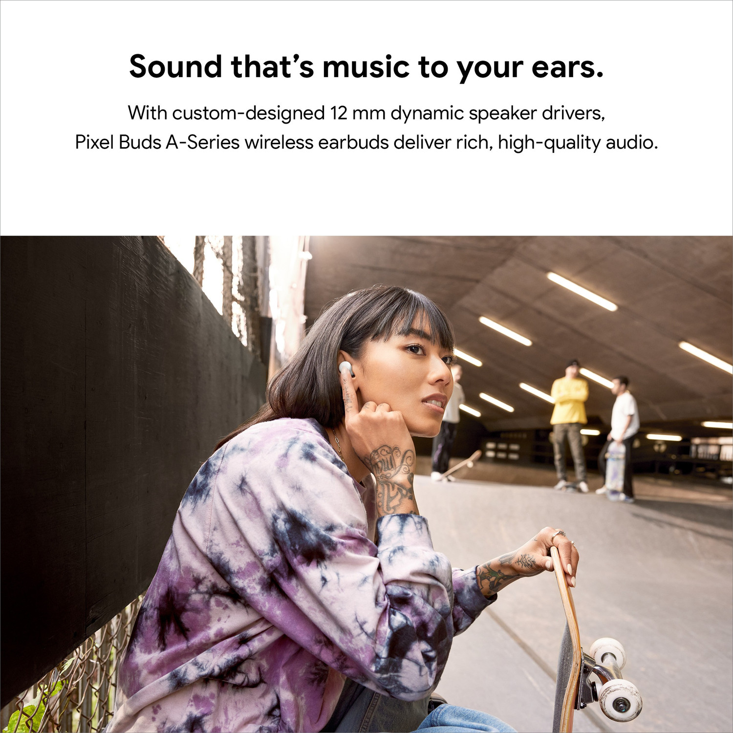 Image of Google Pixel Buds A-Series with Google Assistant Bluetooth