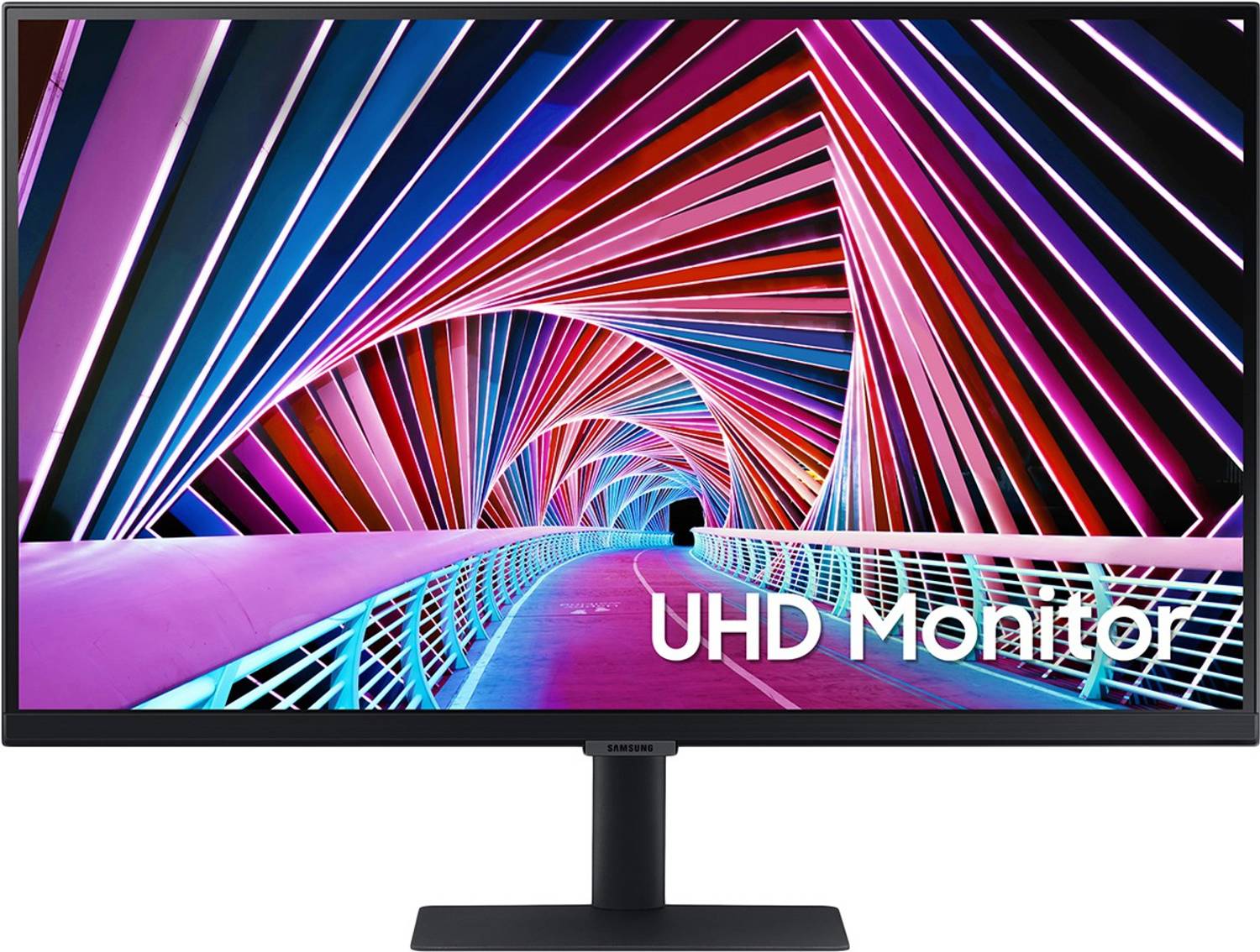 Samsung 68.58 cm (27 inch) 4K Ultra HD LED Backlit IPS Panel with HDR10, Wide Viewing Angle, Borderless Design High Resolution Monitor (LS27A700NWWXXL)