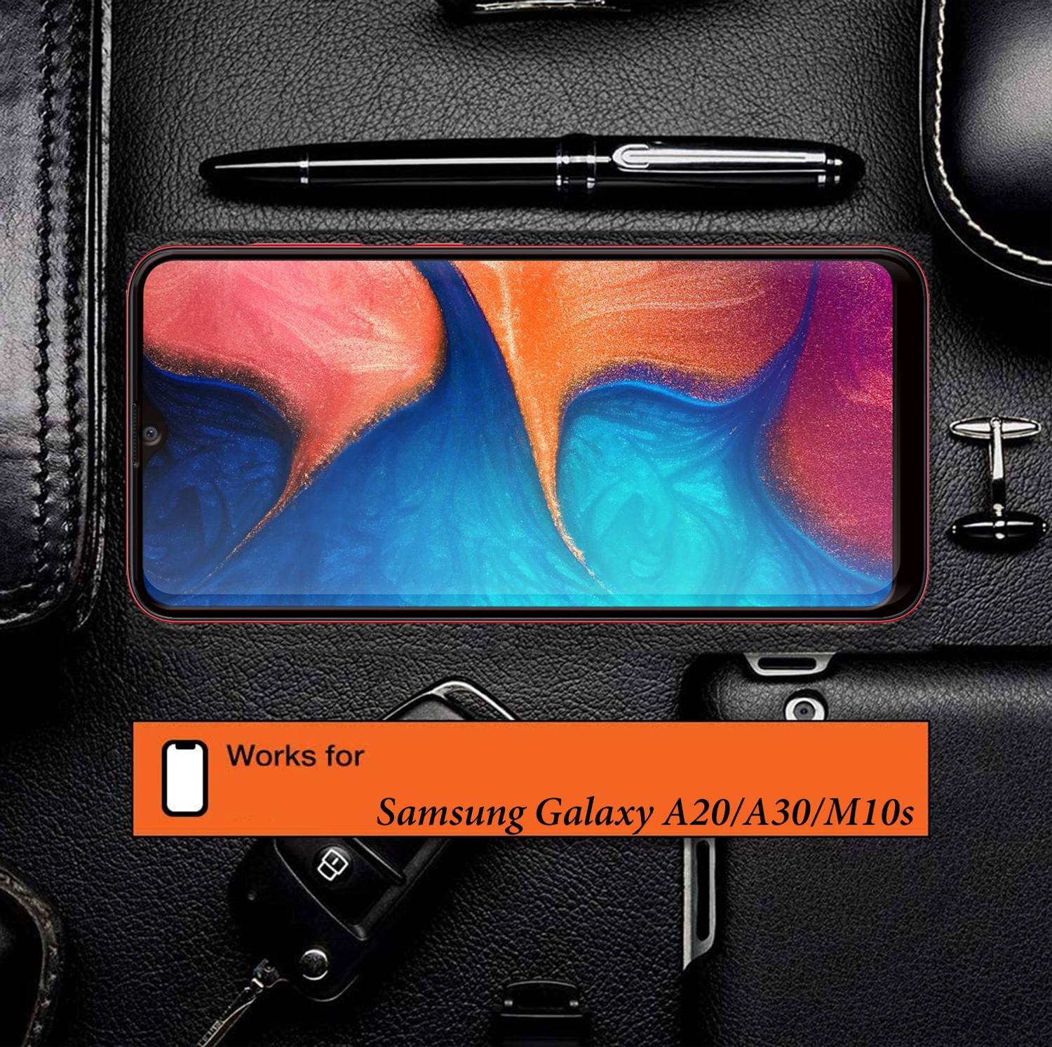 GORILLA PRO Edge to Edge Tempered Glass for Samsung Galaxy A20 - Image 3
