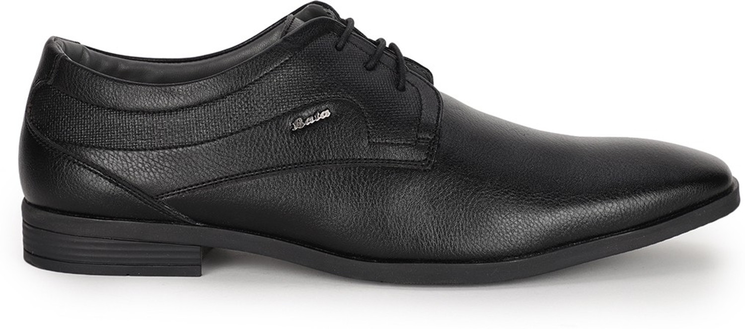 Image of Bata Bata Formal Lace-Up Derby Shoes - Polished & Comfortable for Daily Wear Lace Up For Men
