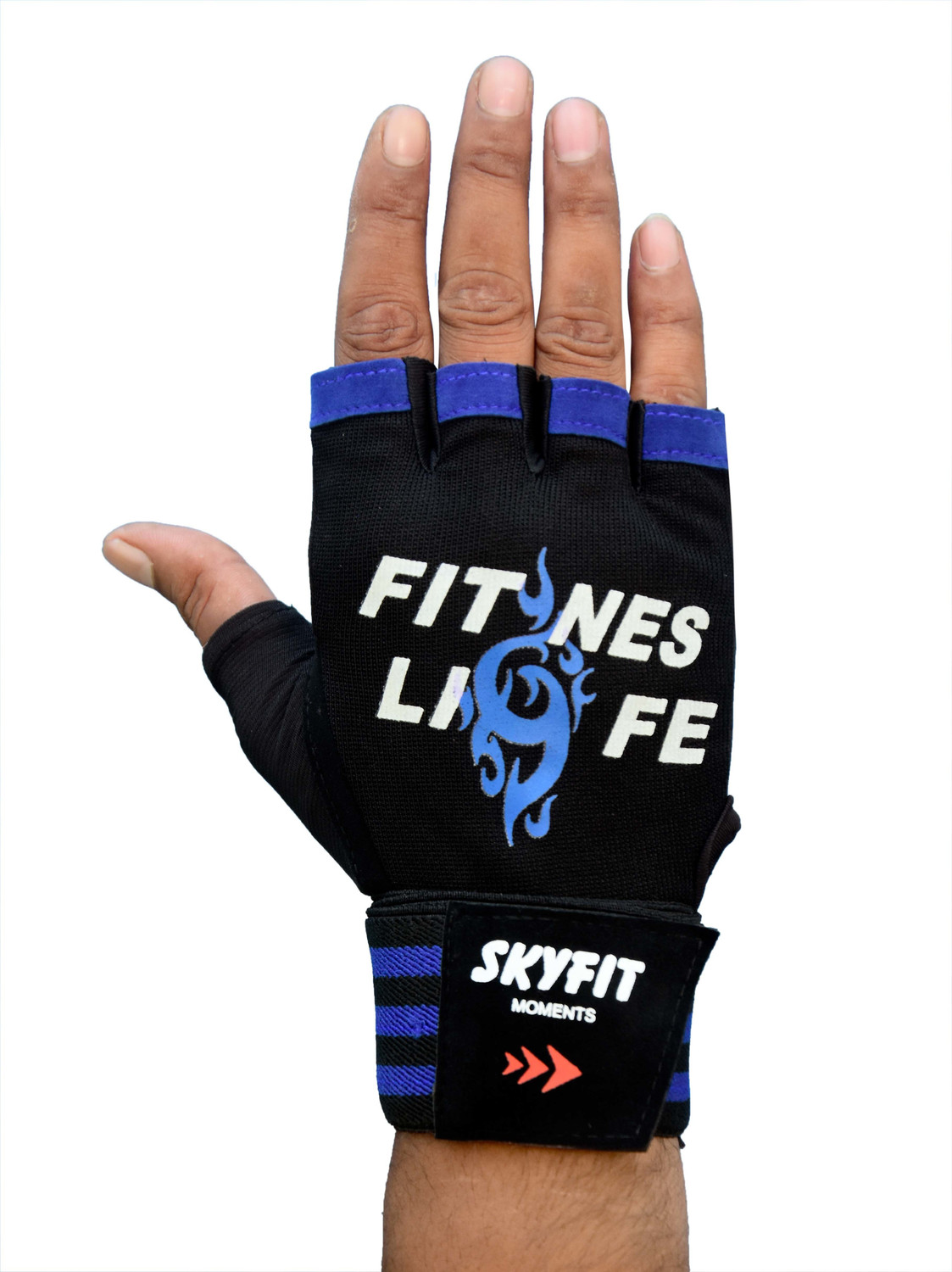 Image of VELLY FIVE Super Strong Wrist Support Gym Sports Gloves Gym & Fitness Gloves