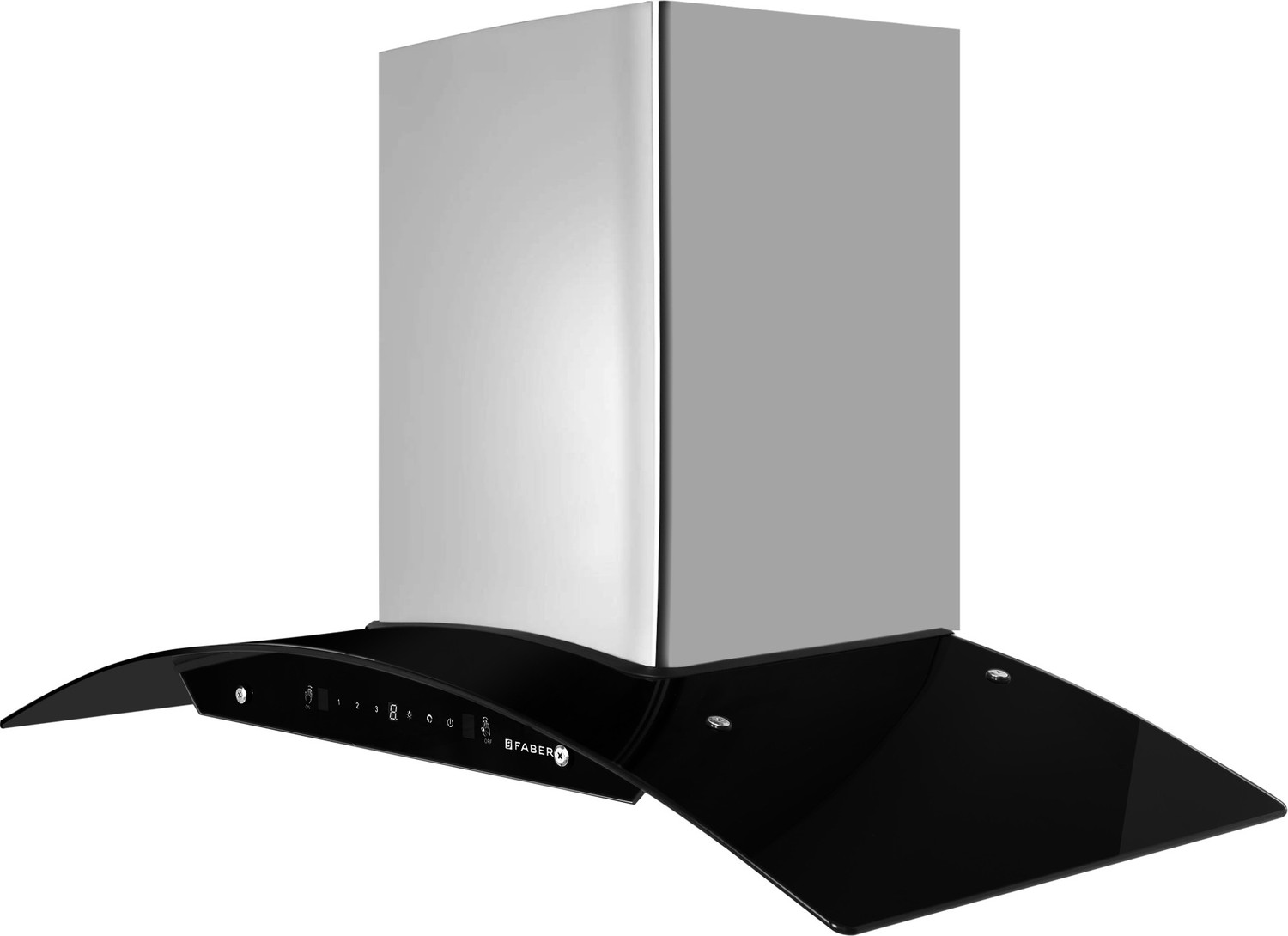 Image of FABER Hood Zest HC SC SS 90 Auto Clean Wall Mounted Stainless Steel 1100 CMH Chimney