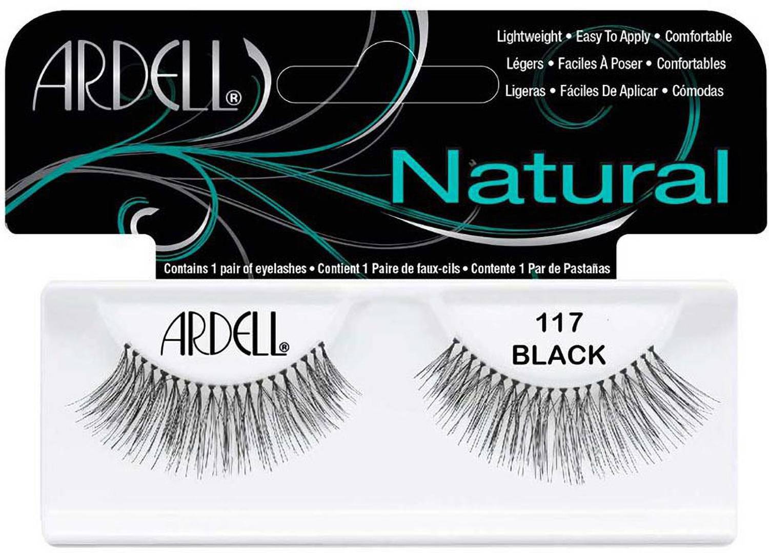 Ardell Natural Strip Lashes - 117 Black
