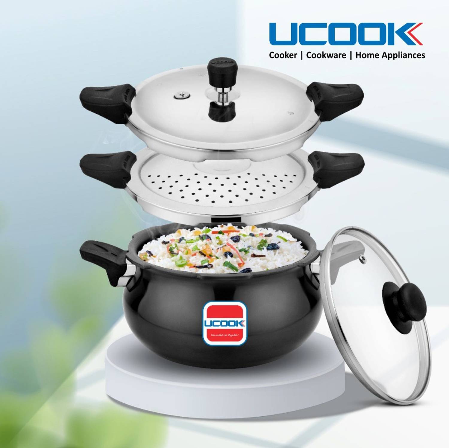 induction base united ucook cooker