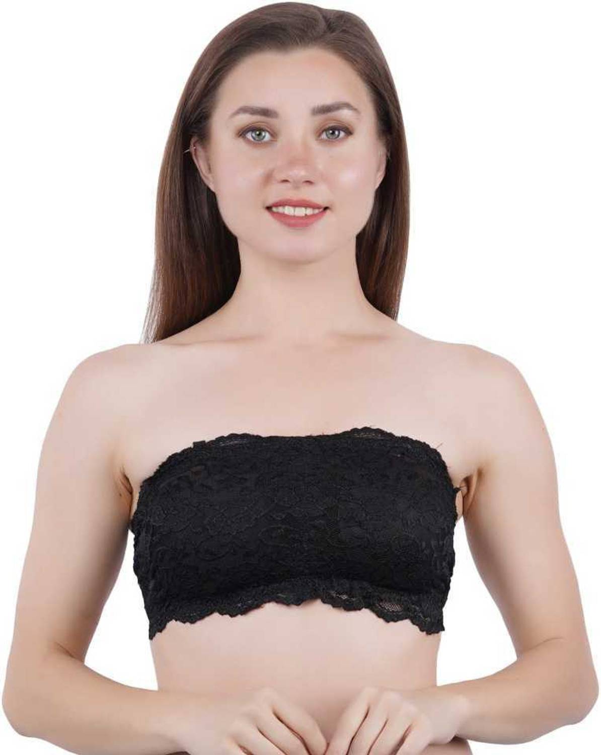 Norvia Women Bandeau/Tube Lightly Padded Bra