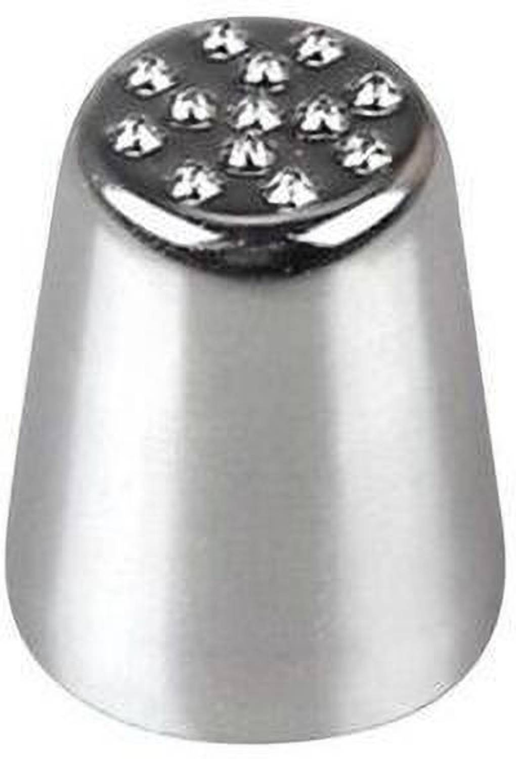 BAKERS4U Stainless Steel Grass Icing Nozzle Decorating Tools and Accessories Stainless Steel Speciality Icing Nozzle (Silver Pack of 1) Stainless Steel Speciality Icing Nozzle