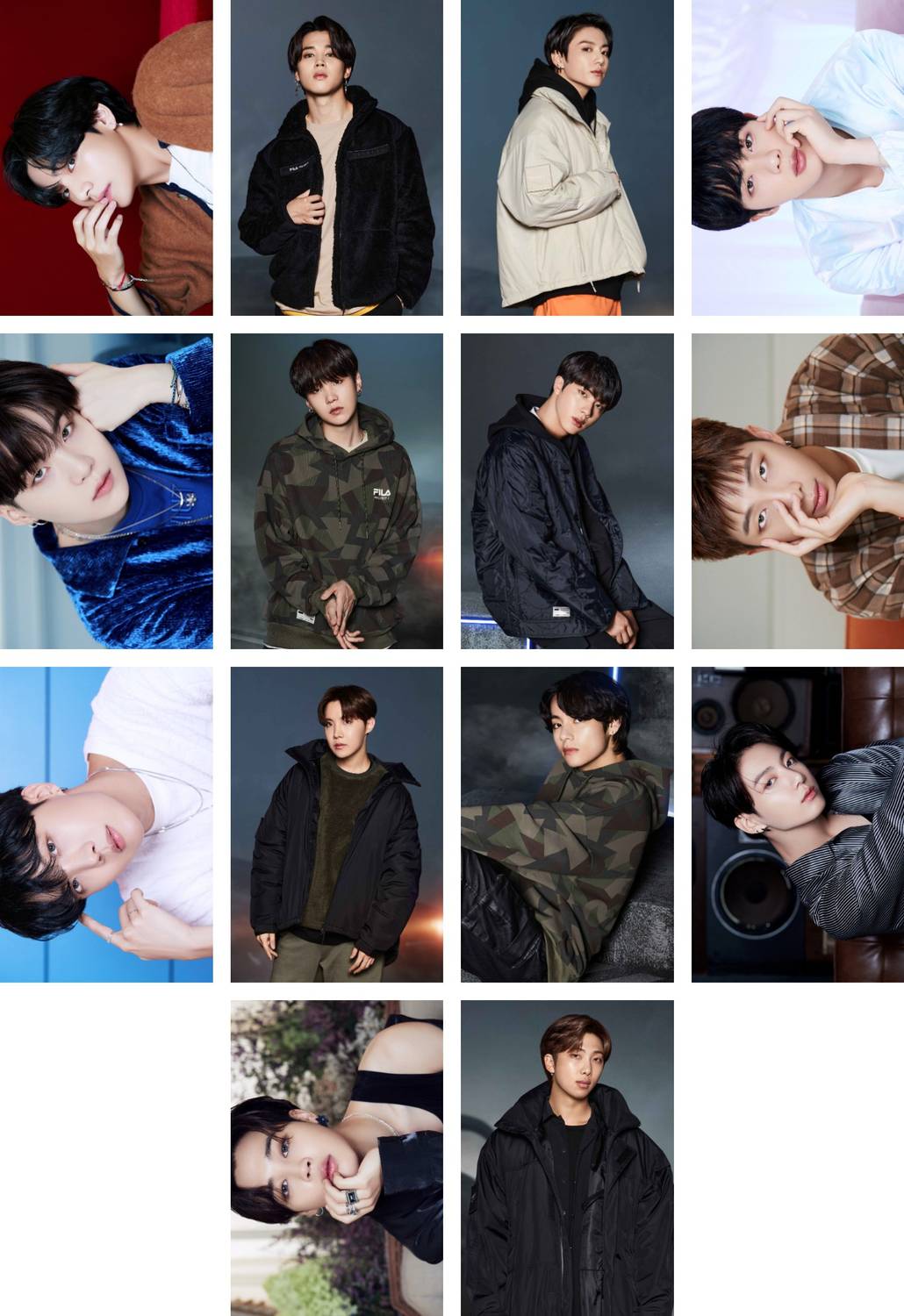 Printnet Pack of 56 BTS Band Members Photos collections| for BTS