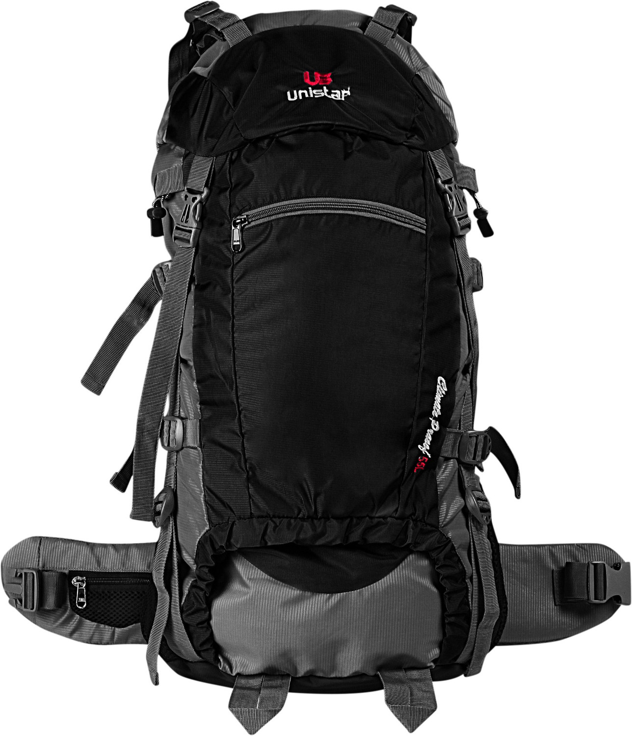 Image of Unistar US 6002 BLACK Rucksack - 60 L