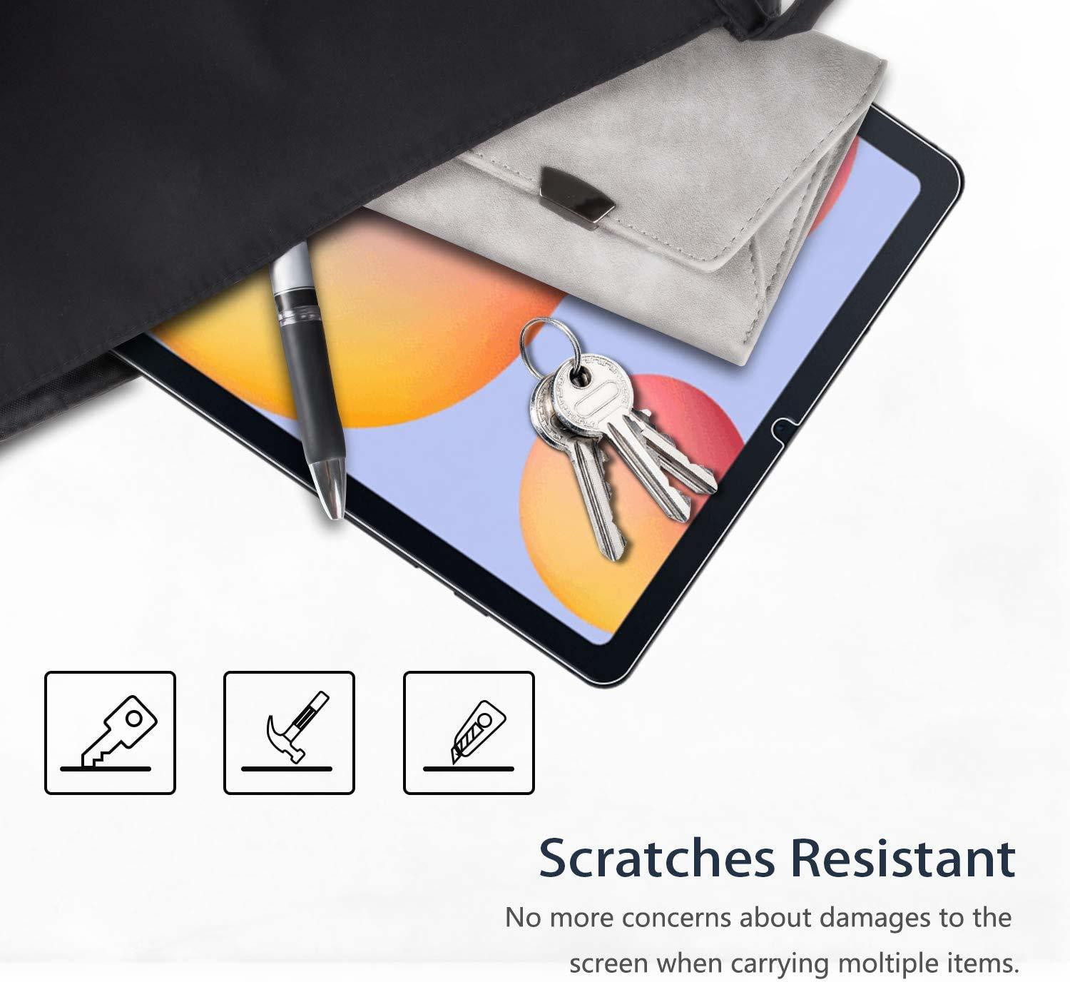 Image of MOBIVIILE Edge To Edge Tempered Glass for Samsung Galaxy Tab S6 Lite 10.4 inch