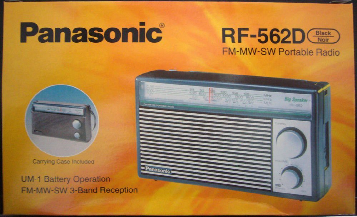 Image of Panasonic RF-562DD FM Radio