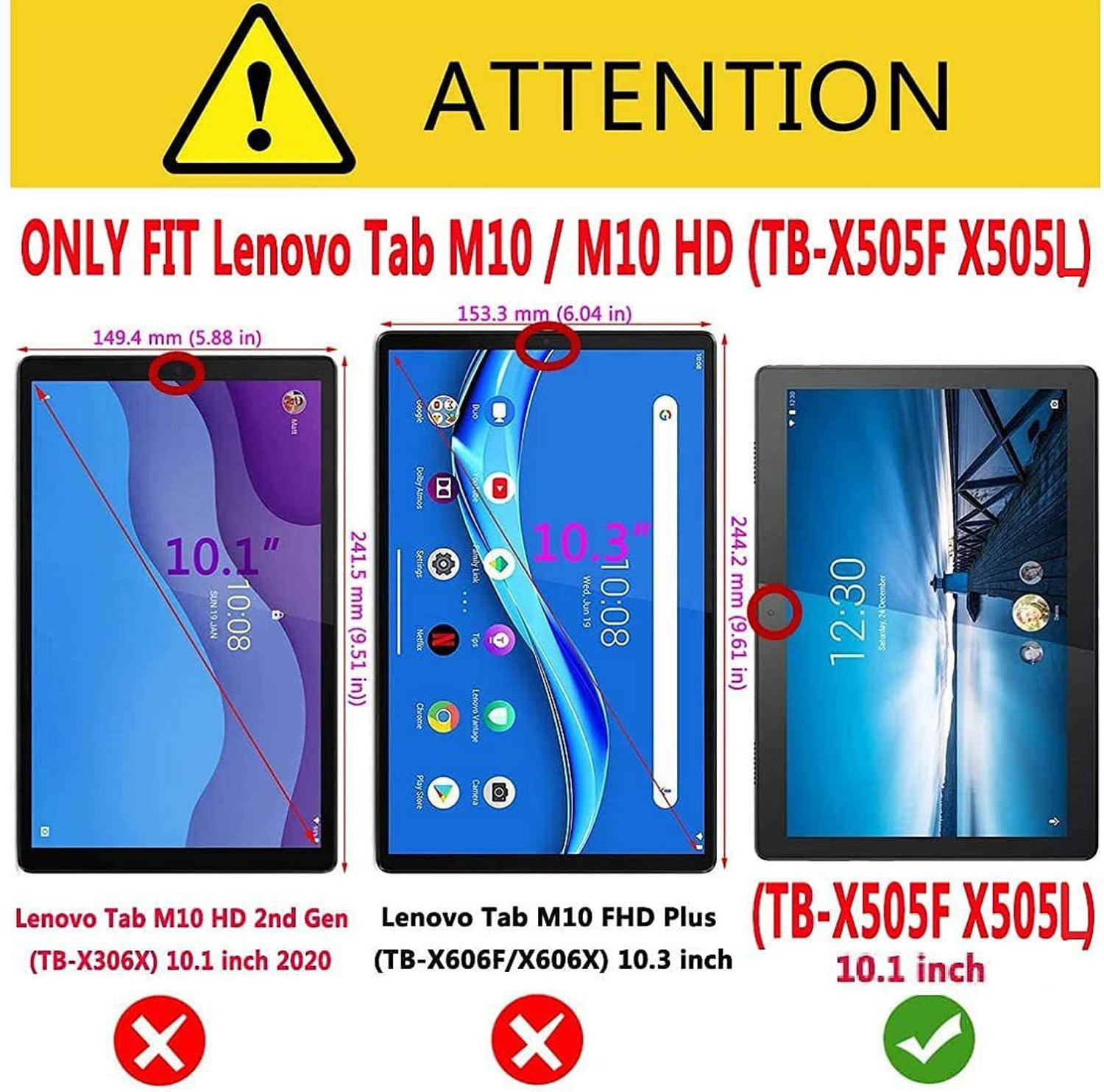 Image of ANDEAL Screen Guard for LENOVO TAB M10 (10.1 Inch)