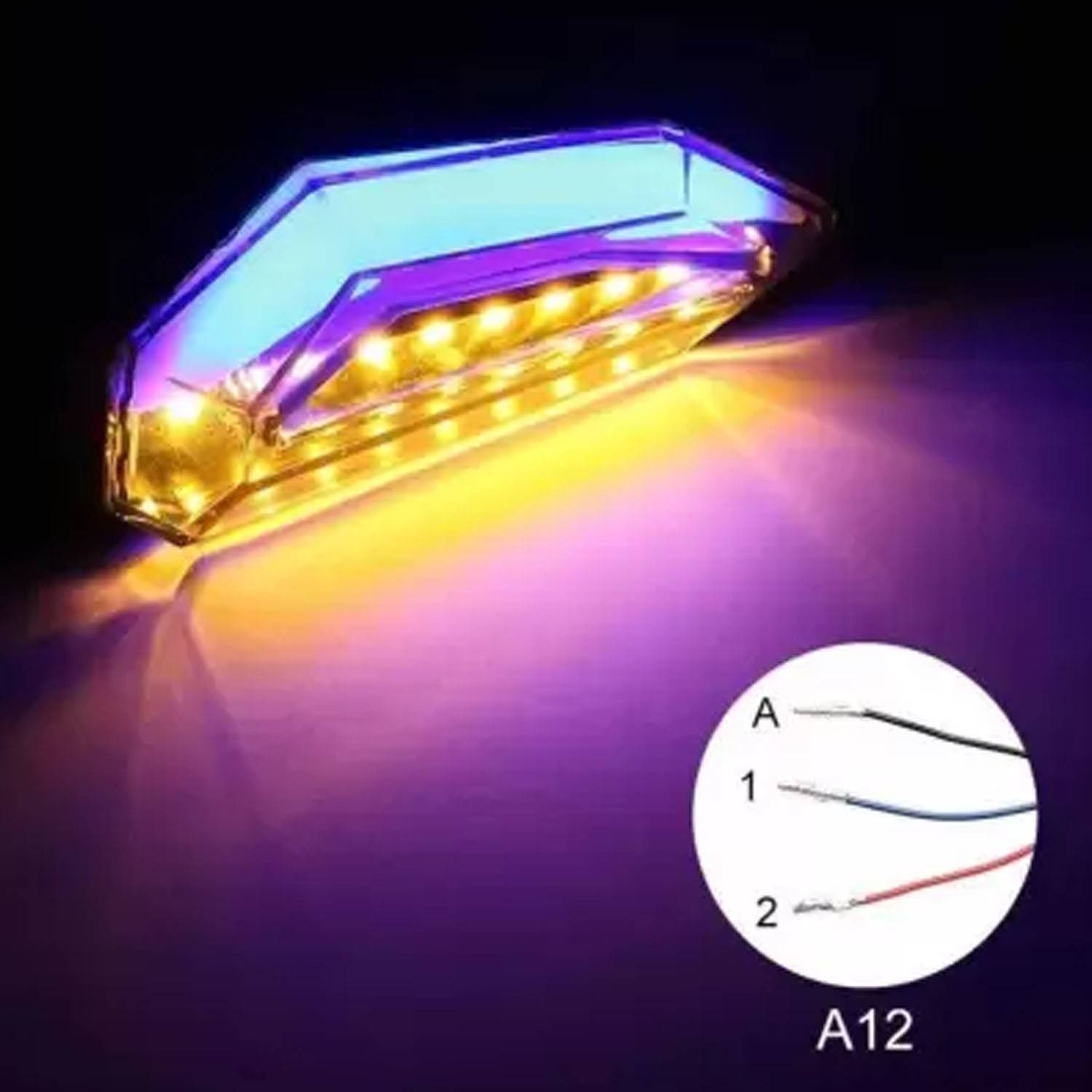 COMICAL LED Indicator Light for Bajaj Platina - Image 2