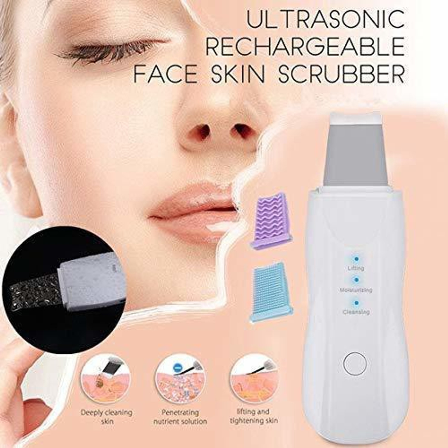 Image of DR. PEN Ultrasonic Ion Skin Peeling Blackhead Facial Massager Machine Anti Wrinkle Machine