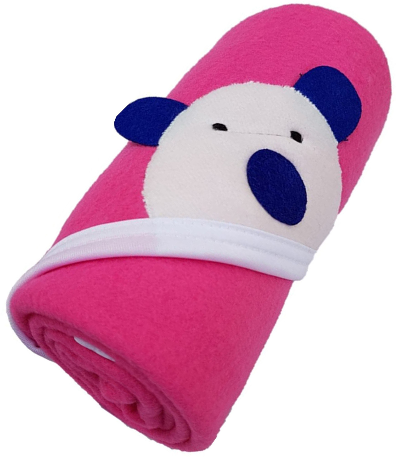Image of NAMAN Embroidered Crib Hooded Baby Blanket for AC Room