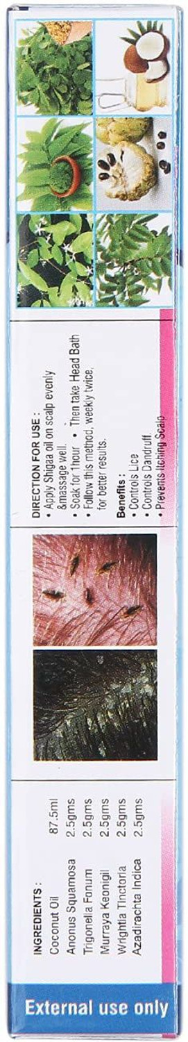 Image of Shigaa Anti Lice & Dandruff Oil Hair Oil