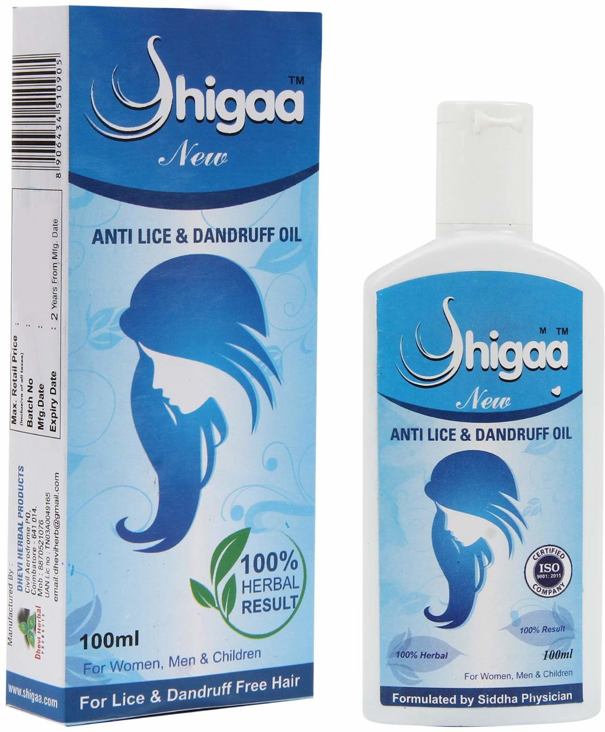 Image of Shigaa Anti Lice & Dandruff Oil Hair Oil