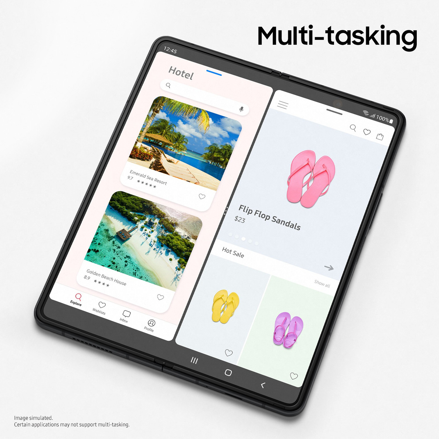 Image of Samsung Galaxy Z Fold3 5G (Phantom Black, 256 GB)