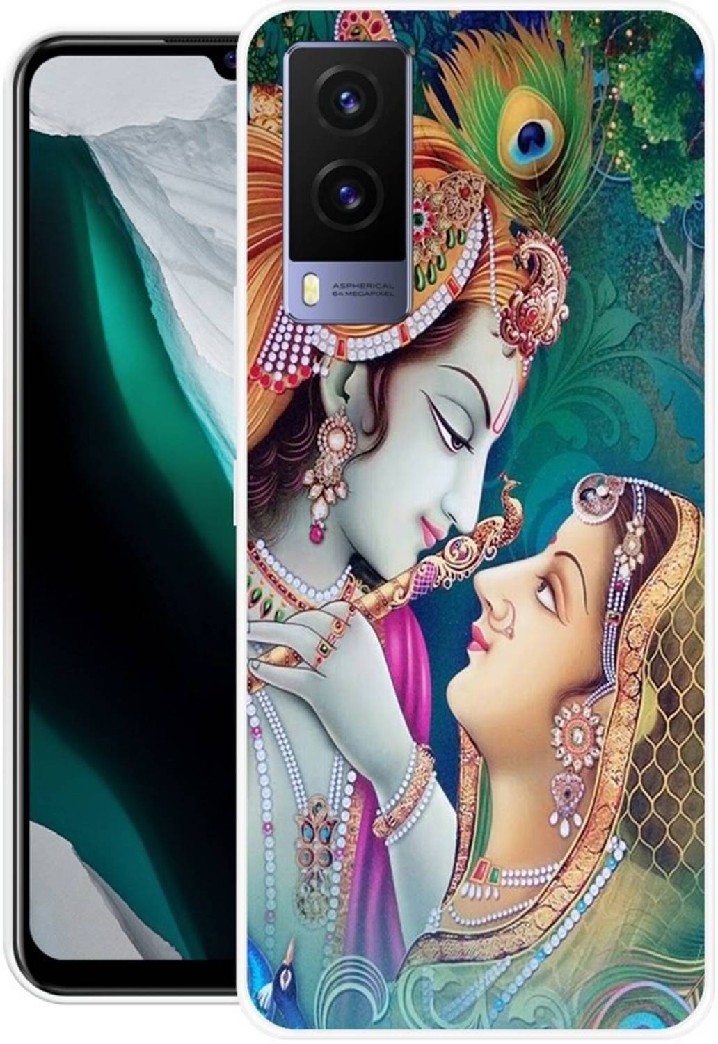 Ashini Back Cover for Vivo V21e 5G