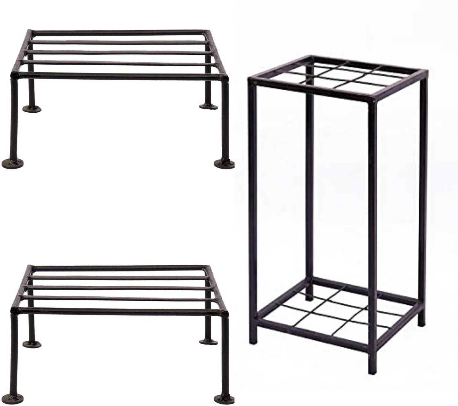 Knotify Modern Indoor & Outdoor Iron Planter Stand Plant Containe