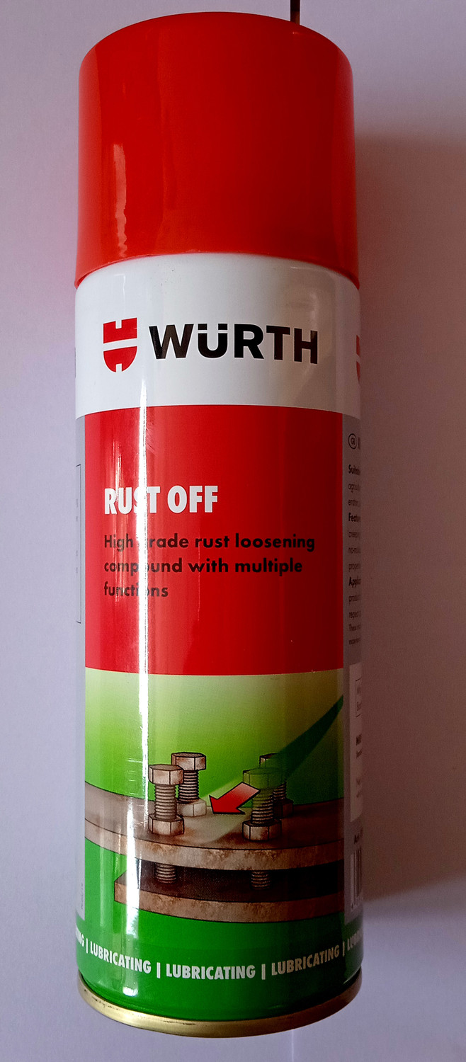Image of Wurth 0890200011 Rust Removal Solution with Trigger Spray (480 ml)
