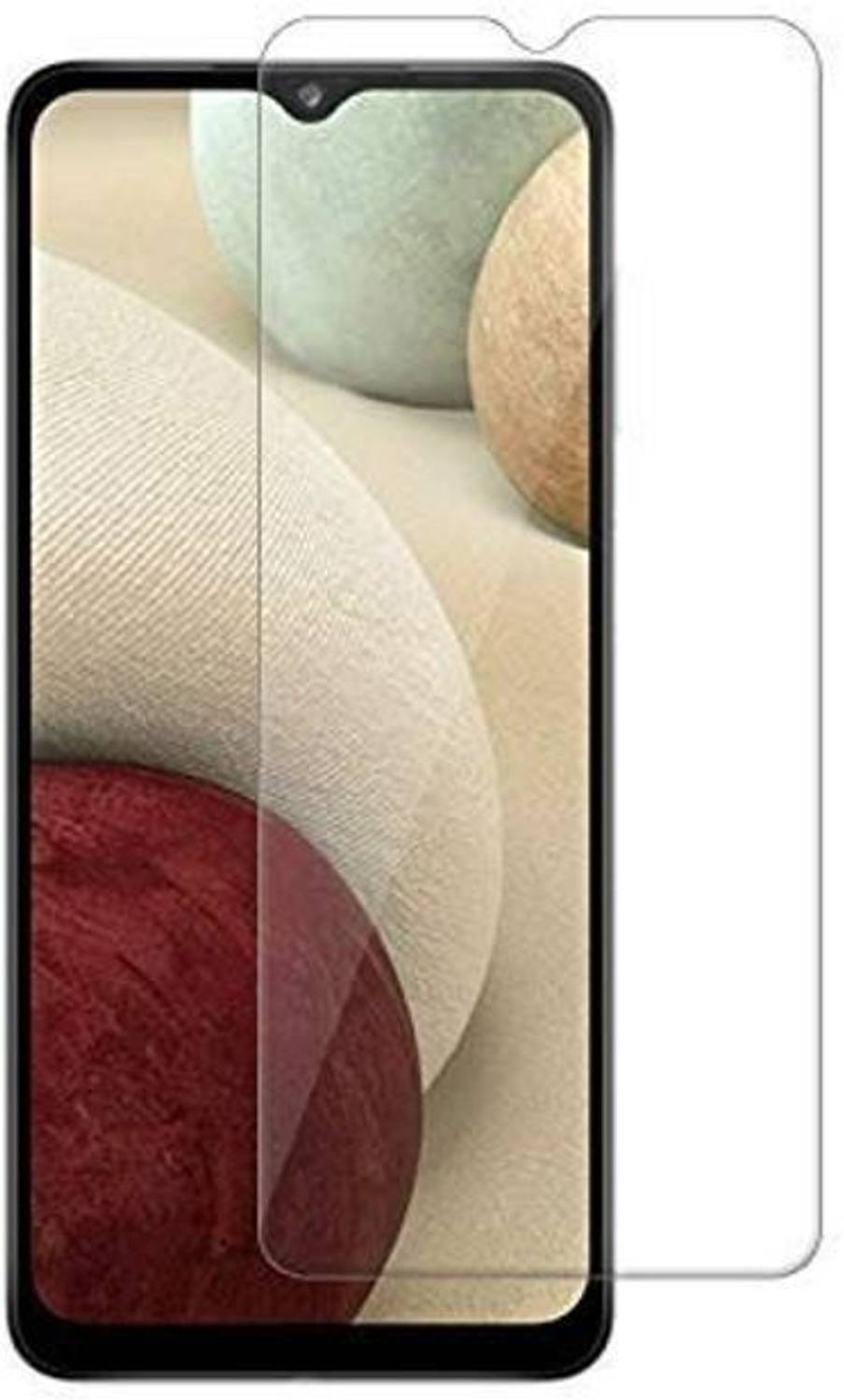 DMJHP Tempered Glass Guard for Samsung Galaxy A12