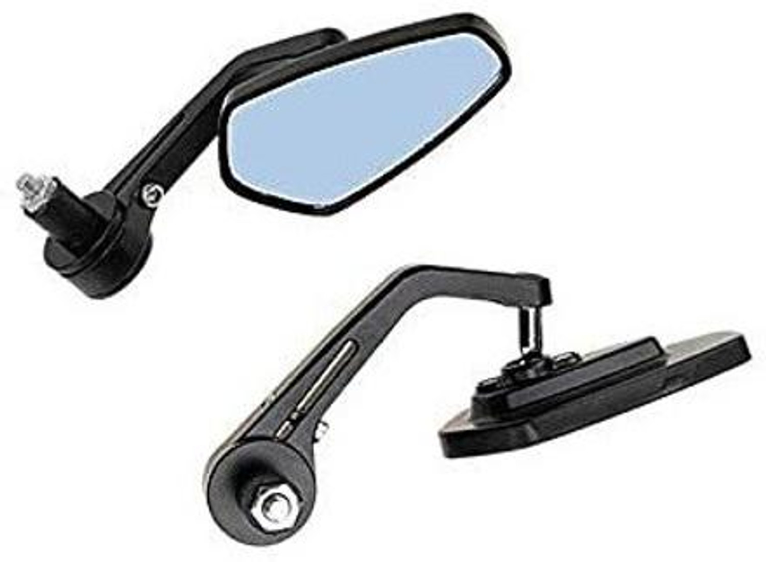 Image of DvineAutoFashionZ Manual Rear View Mirror For Universal For Bike Standard 350 Twin Spark, Super Splendor, Thunderbird 350, Universal For Bike