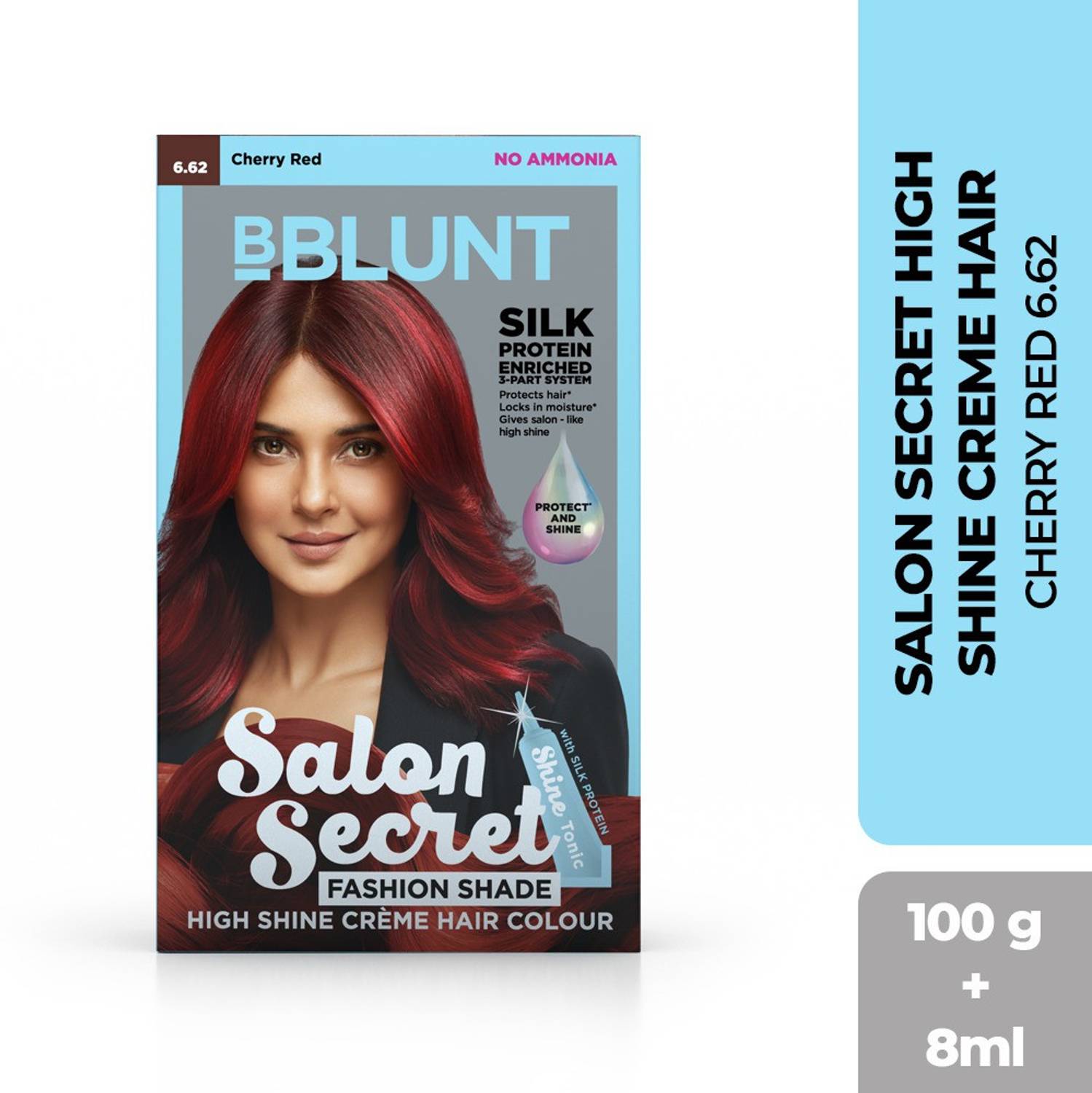 BBlunt SALON SECRET CHERRY RED , RED