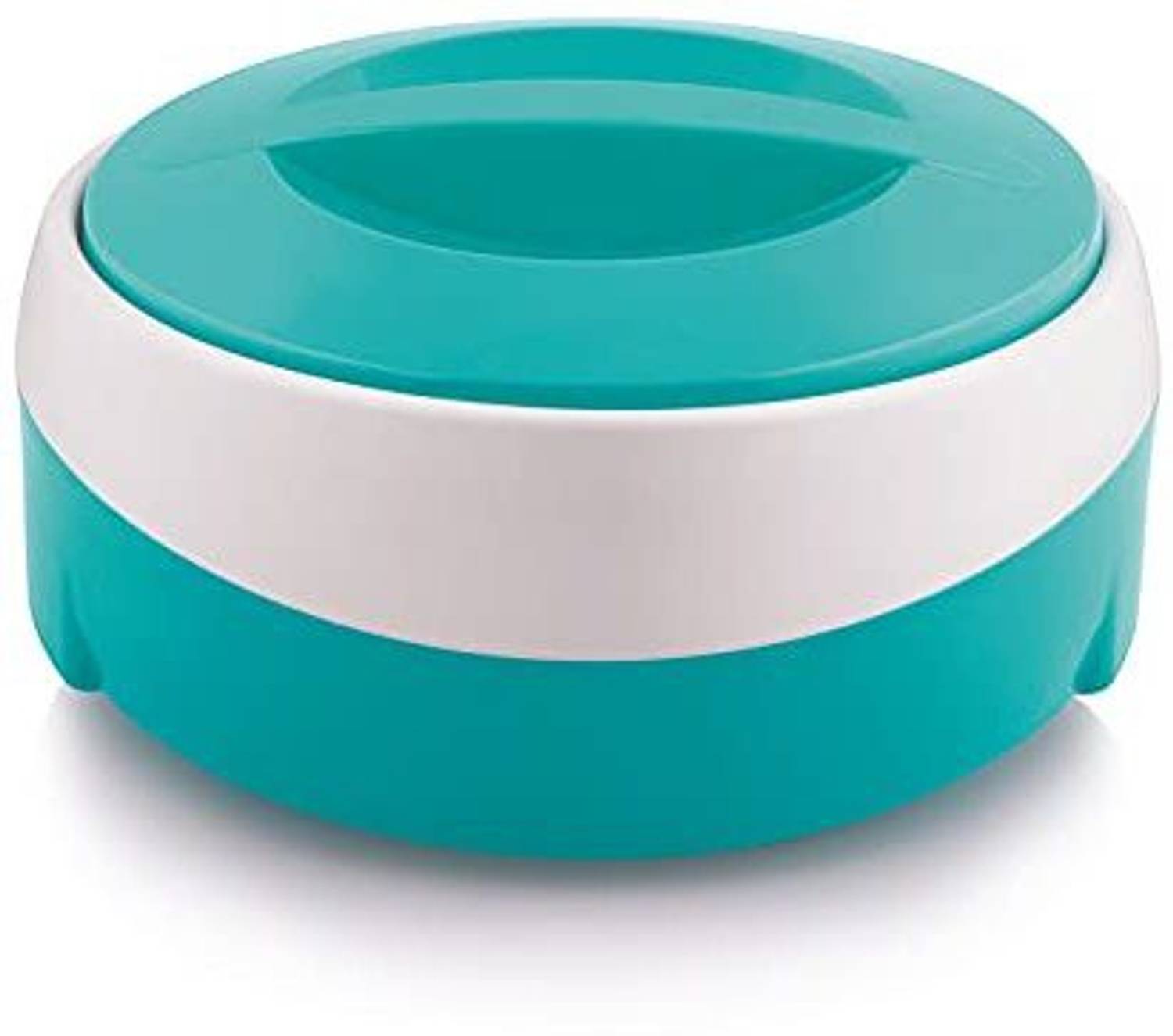 BlueBerry's Wave Hygienic 3000 ML Inner Stainless Steel Hotpot | Food Grade & Best for Gift Attractive DESIGN [Green White] Thermoware Casserole