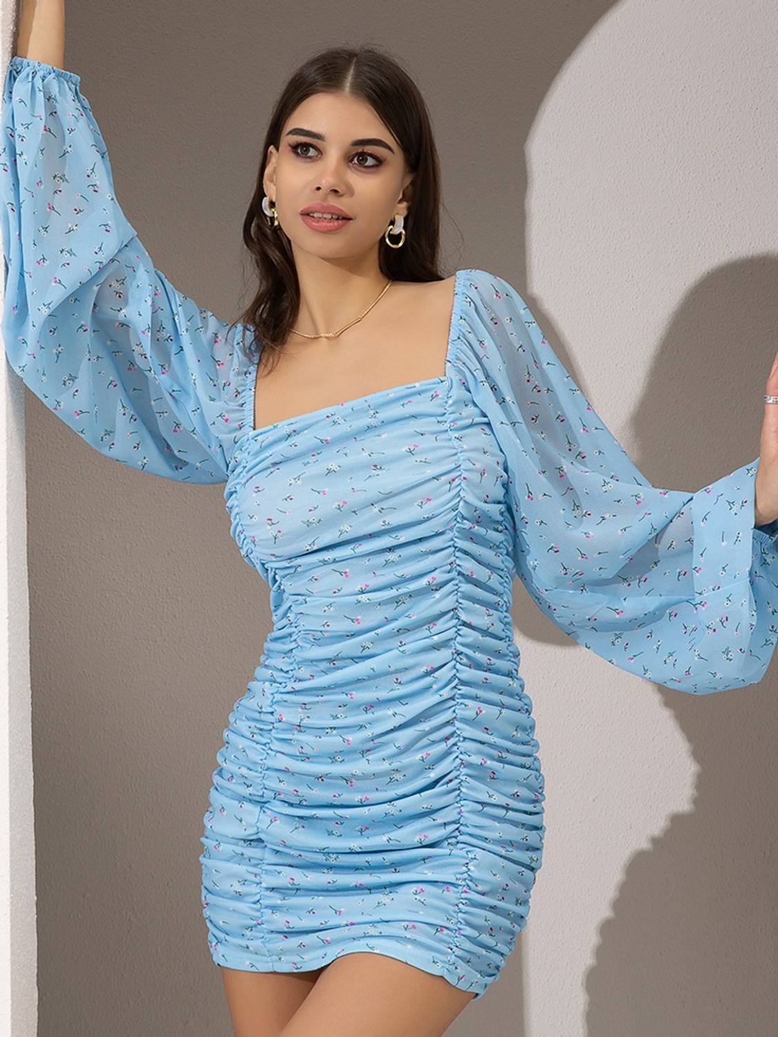 Urbanic Women Bodycon Blue Above Knee/Mid Thigh Length Dress - Buy Urbanic  Women Bodycon Blue Above Knee/Mid Thigh Length Dress Online at Best Prices  in India | Flipkart.com